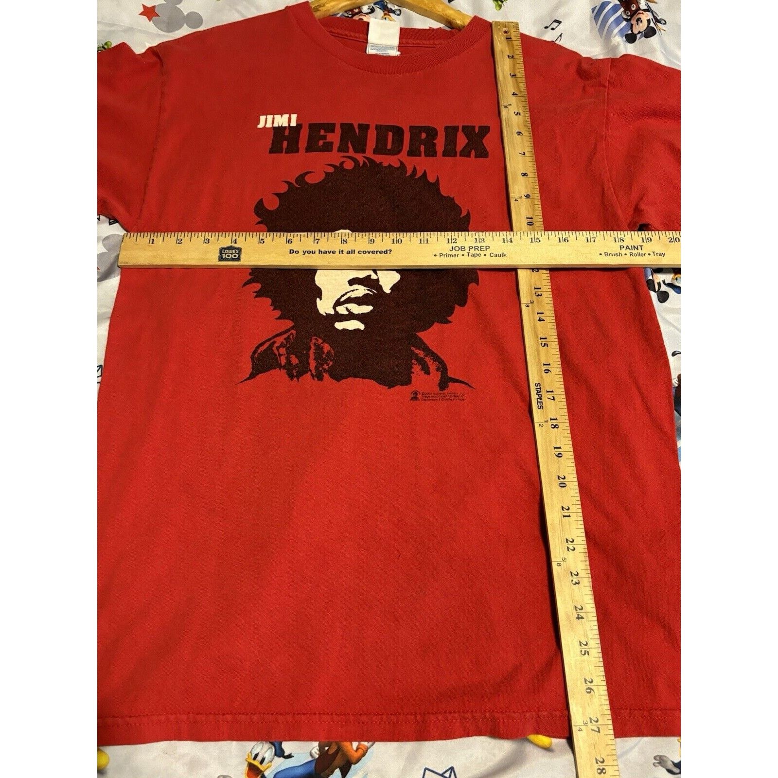 Other Vintage Red Jimi Hendrix y2k T-shirt size Medium Band Shirt Size US M / EU 48-50 / 2 - 6 Thumbnail