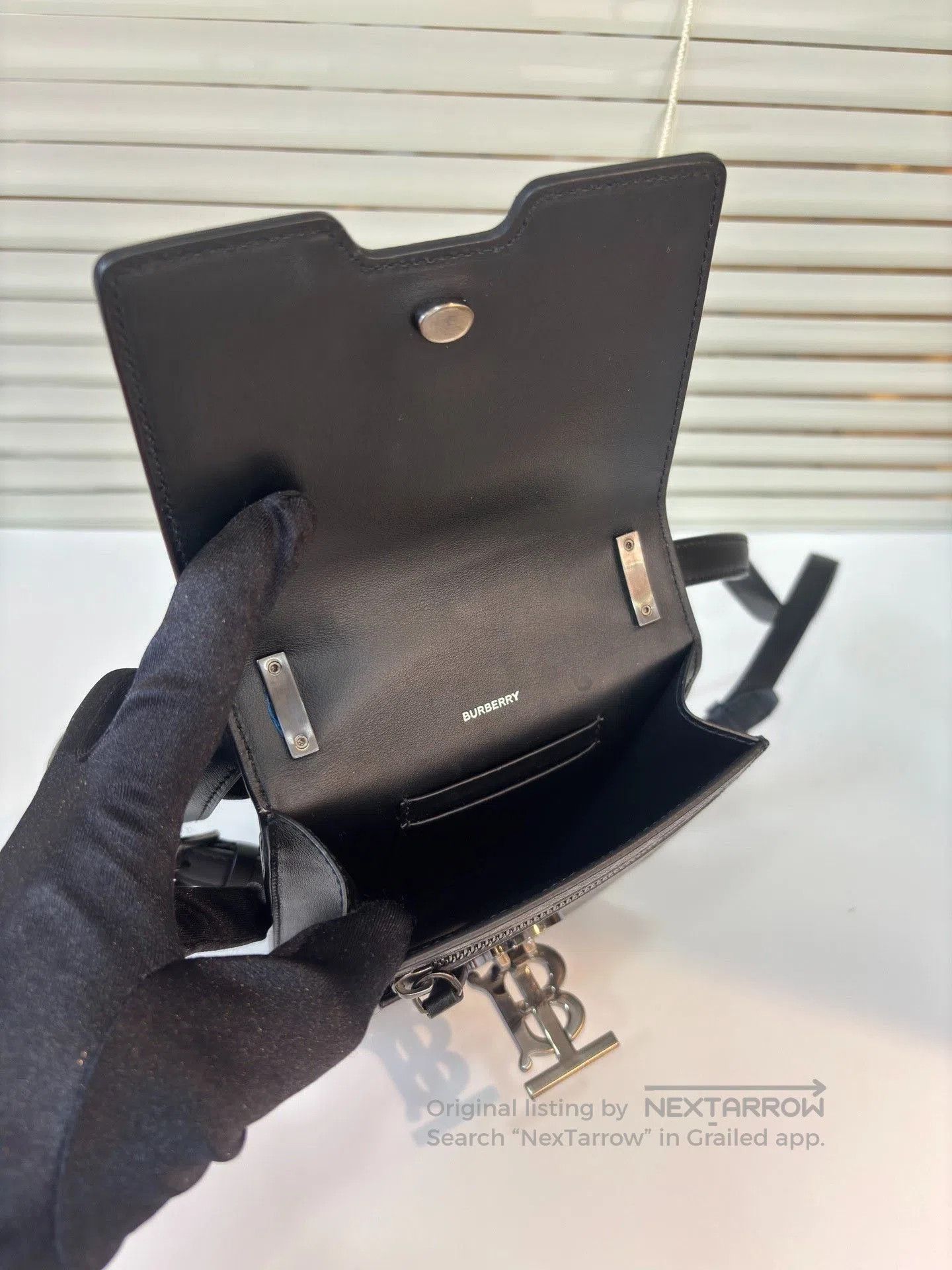Burberry Burberry Robin TB Monogram Crossbody Bag. Size ONE SIZE - 6 Thumbnail