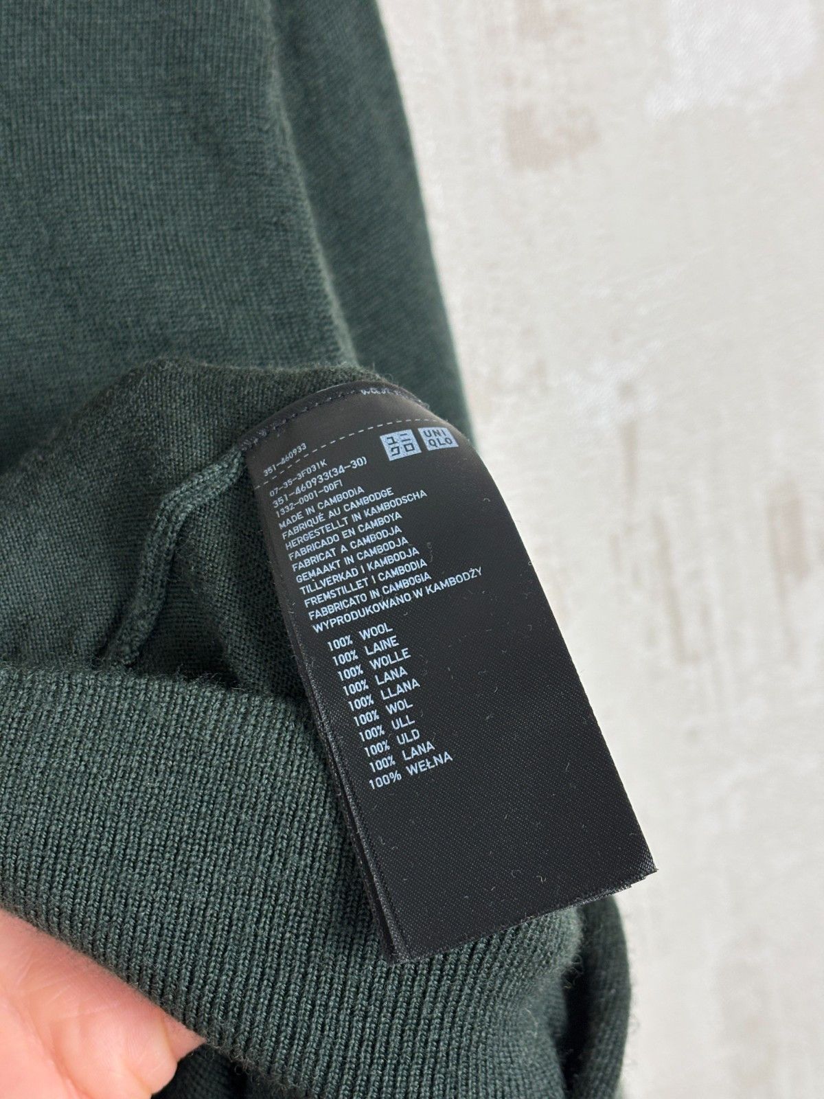 Uniqlo Uniqlo Crew Neck Wool Pullover Sweater Jumper Size US M / EU 48-50 / 2 - 6 Thumbnail