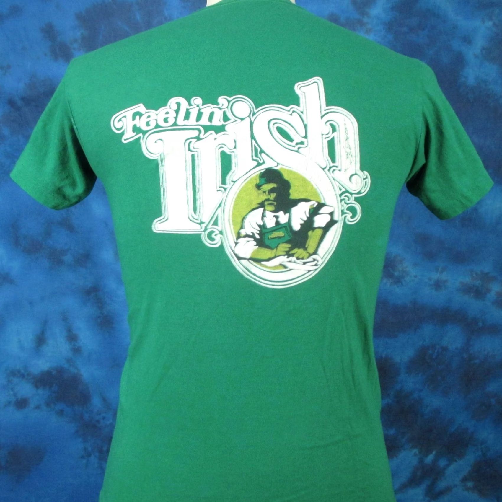 Vintage VINTAGE MALONE’S BAR T-Shirt 80s Irish Georgia St. Patrick's Day XS Green Mens 1970s-1990s irish single stitch Size US XS / EU 42 / 0 - 5 Thumbnail