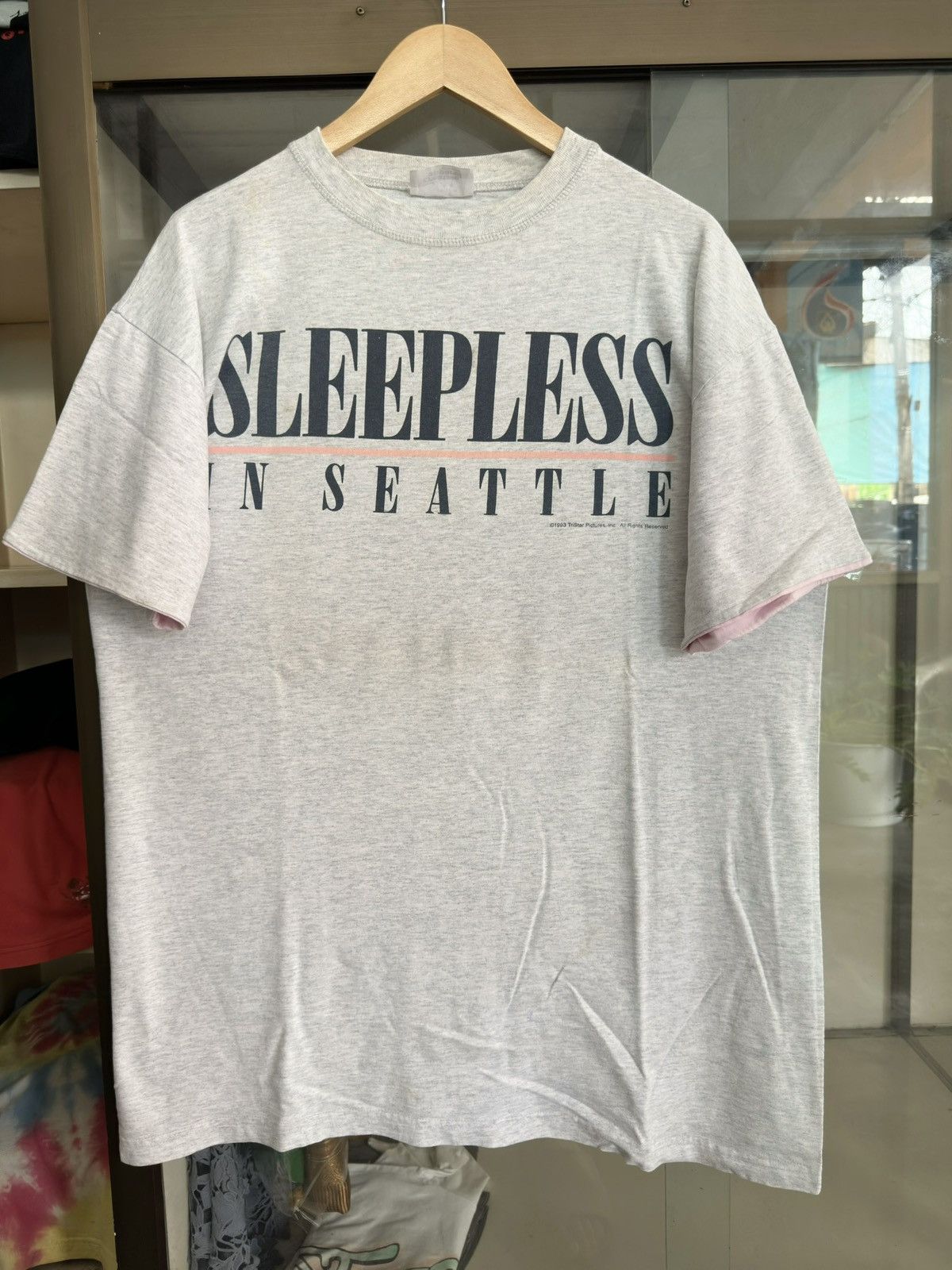 Vintage 1993 Sleepless in Seattle Movie Promo Shirt