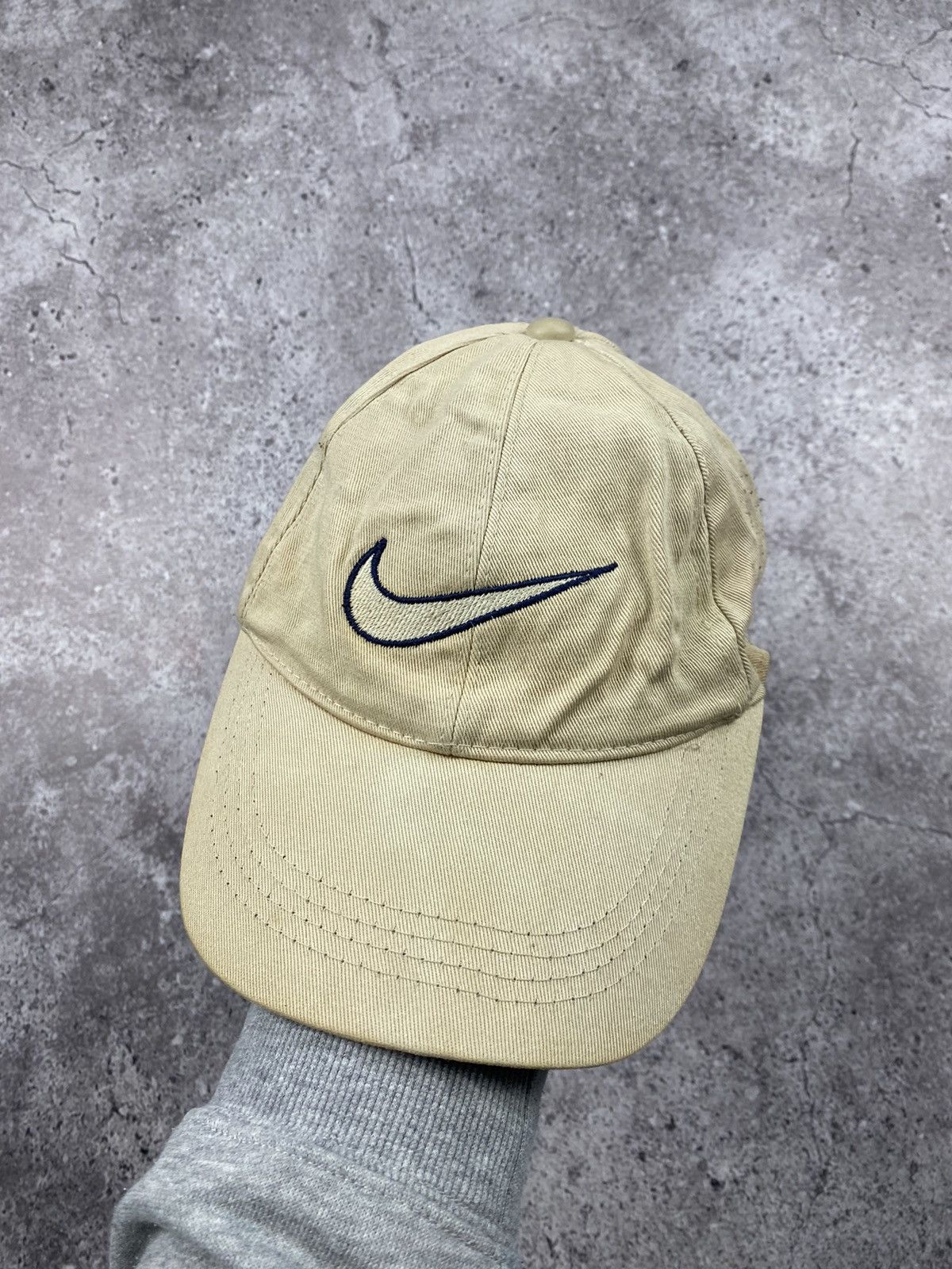 Nike × Vintage Nike Vintage Cap 90's Embroider Logo Size ONE SIZE - 1 Thumbnail
