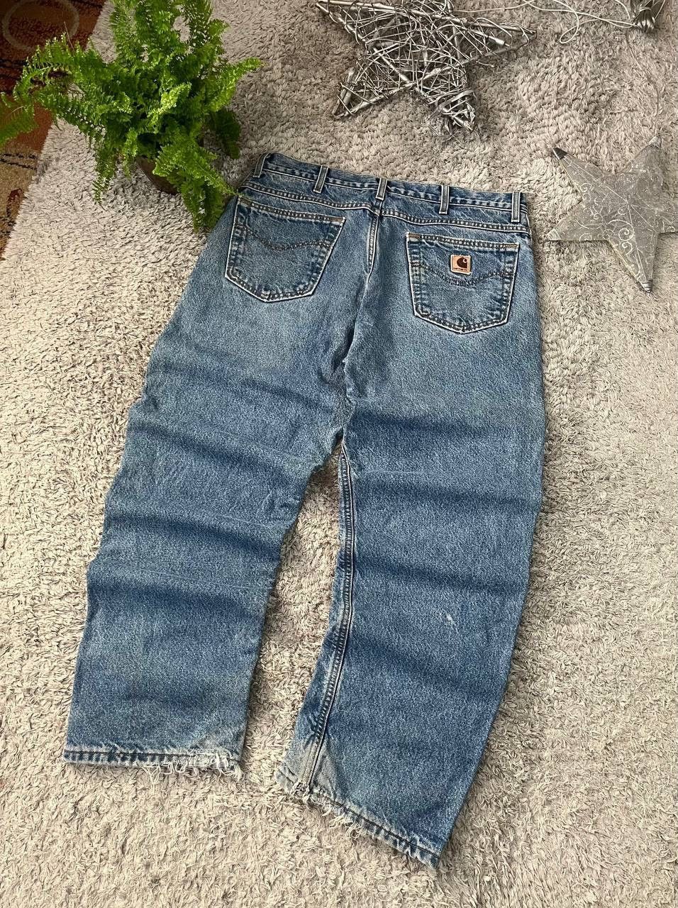 90s Carhartt Jeans Vintage Streetwear Rare Logo