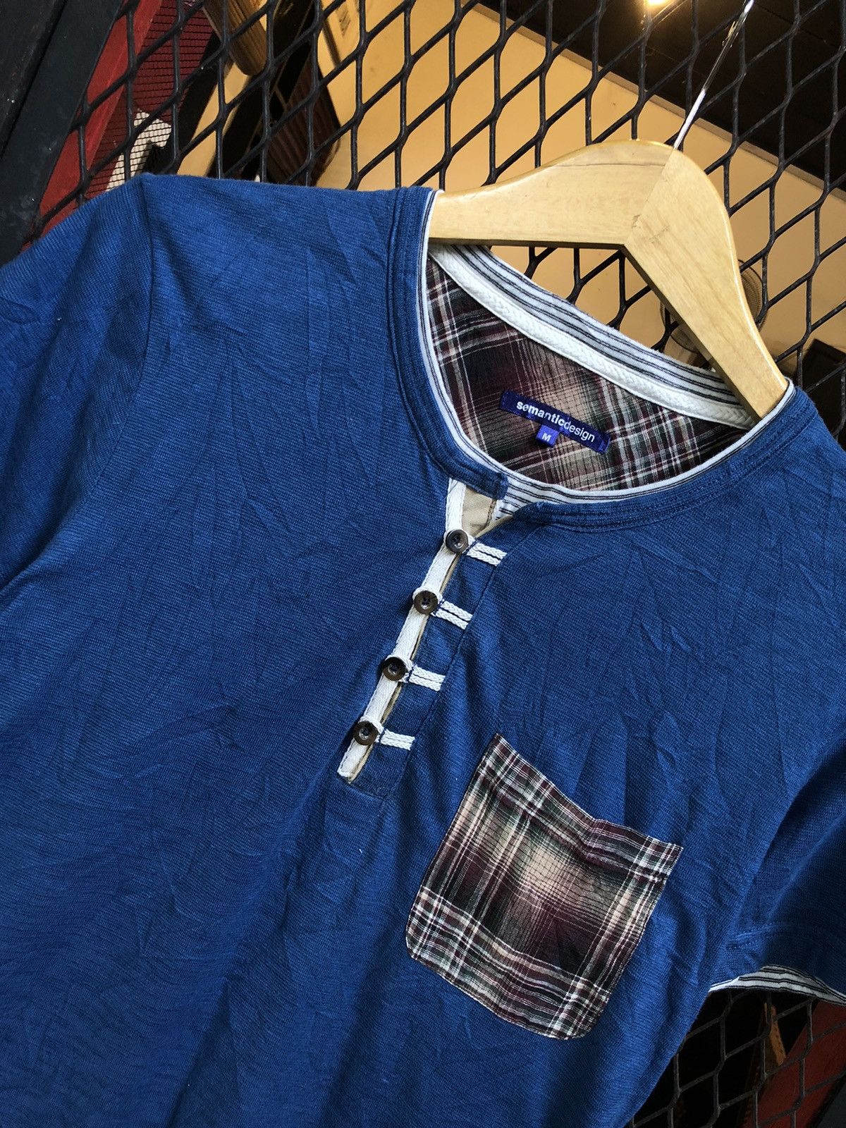 Japanese Brand × semanticdesign JAPANESE SEMANTIC DESIGN DOUBLE LAYER SHIRT Size US M / EU 48-50 / 2 - 4 Thumbnail