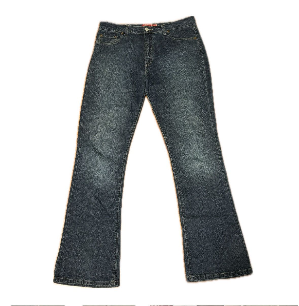 Vintage Flared Vitamina Jeans Made in Italy - size 12 (48) Size 36" / US 14 / IT 50 - 1 Thumbnail