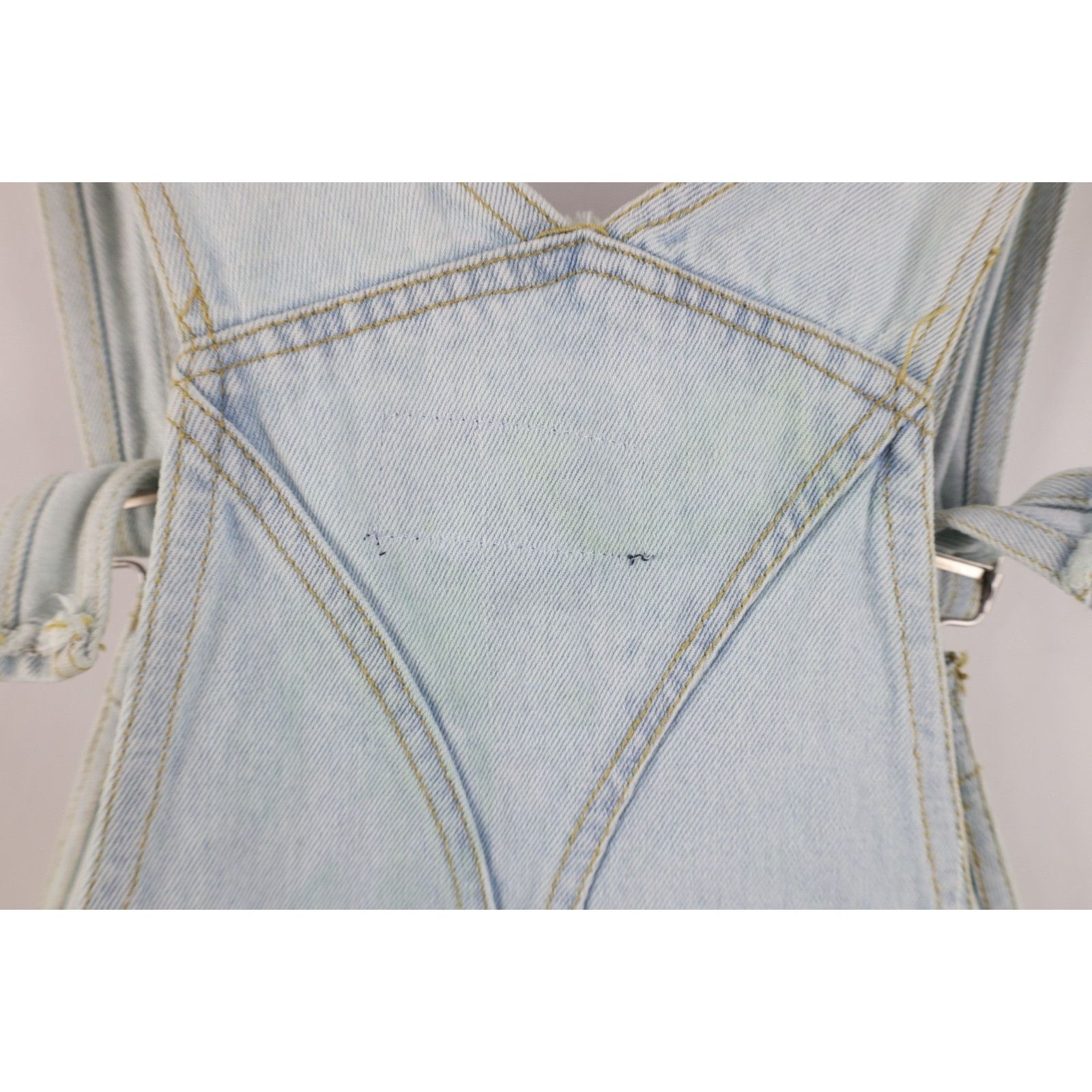 Vintage Vintage 90s Streetwear Denim Overalls Dress Size S / US 4 / IT 40 - 11 Thumbnail