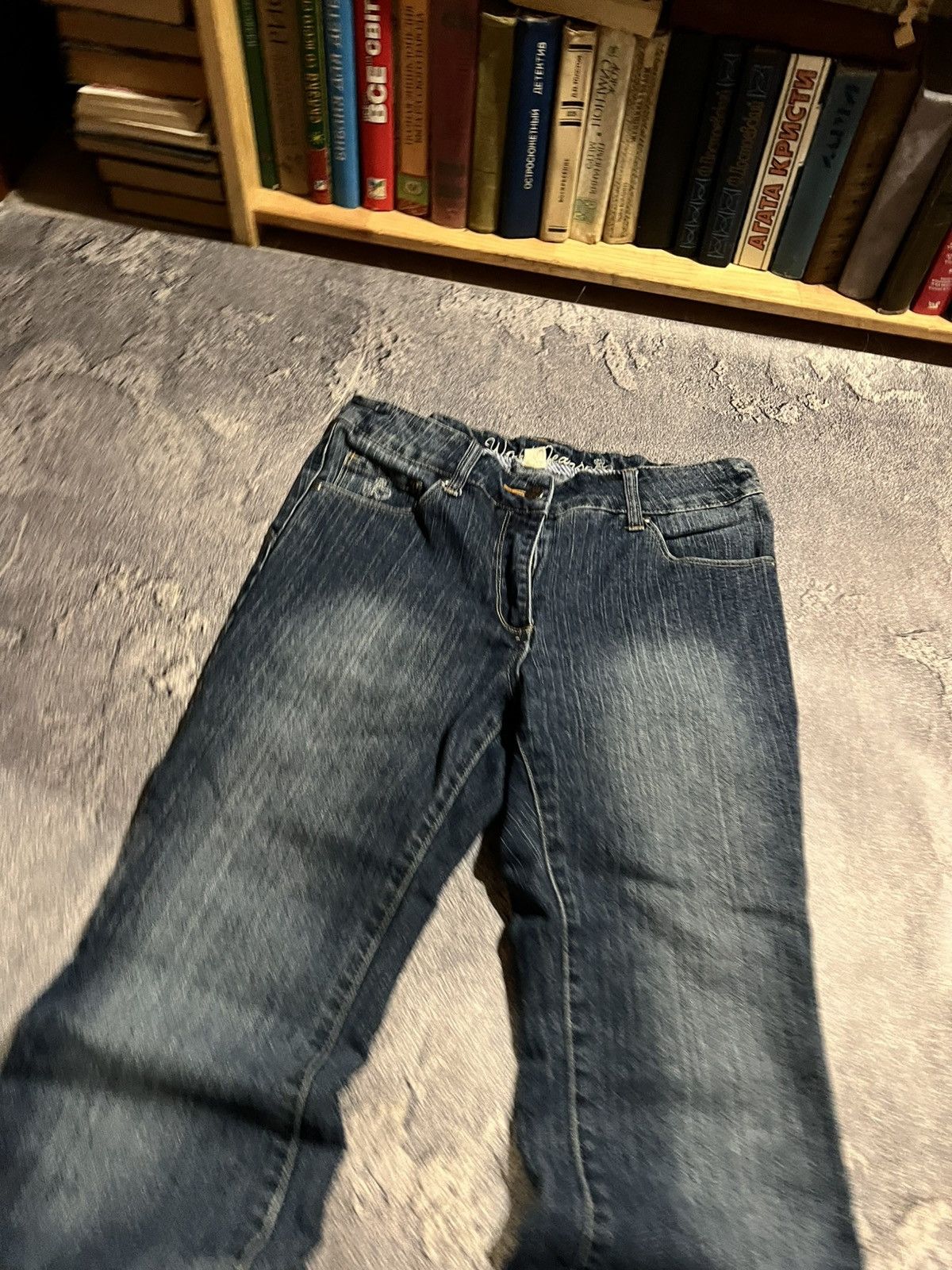 Japanese Brand RARE Retro Washed Hysteric Glamour Style Jeans Archive 90s Size US 32 / EU 48 - 3 Thumbnail