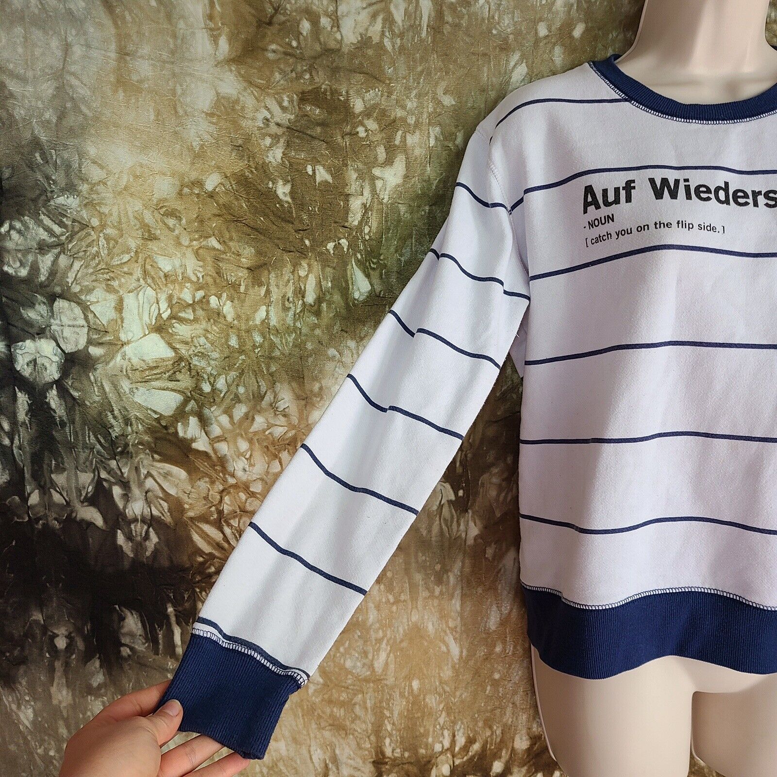 Cotton On cotton on white navy stripped sweater Size Small 4 6 Size S / US 4 / IT 40 - 4 Thumbnail