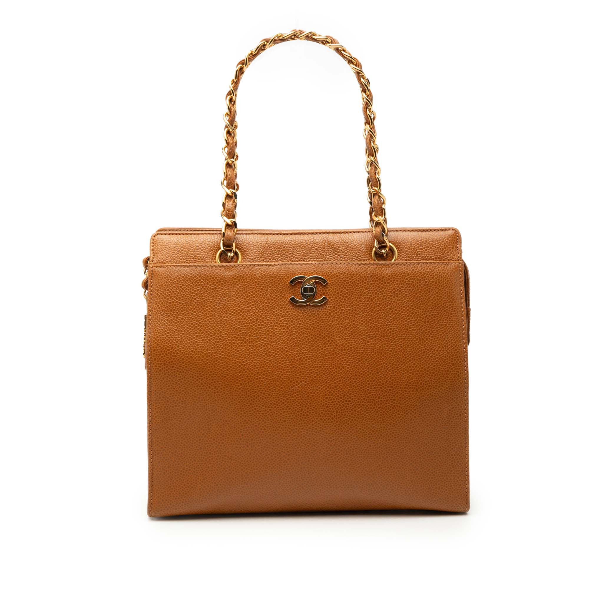 Chanel CC Caviar Chain Turn Lock Tote Size ONE SIZE - 1 Thumbnail