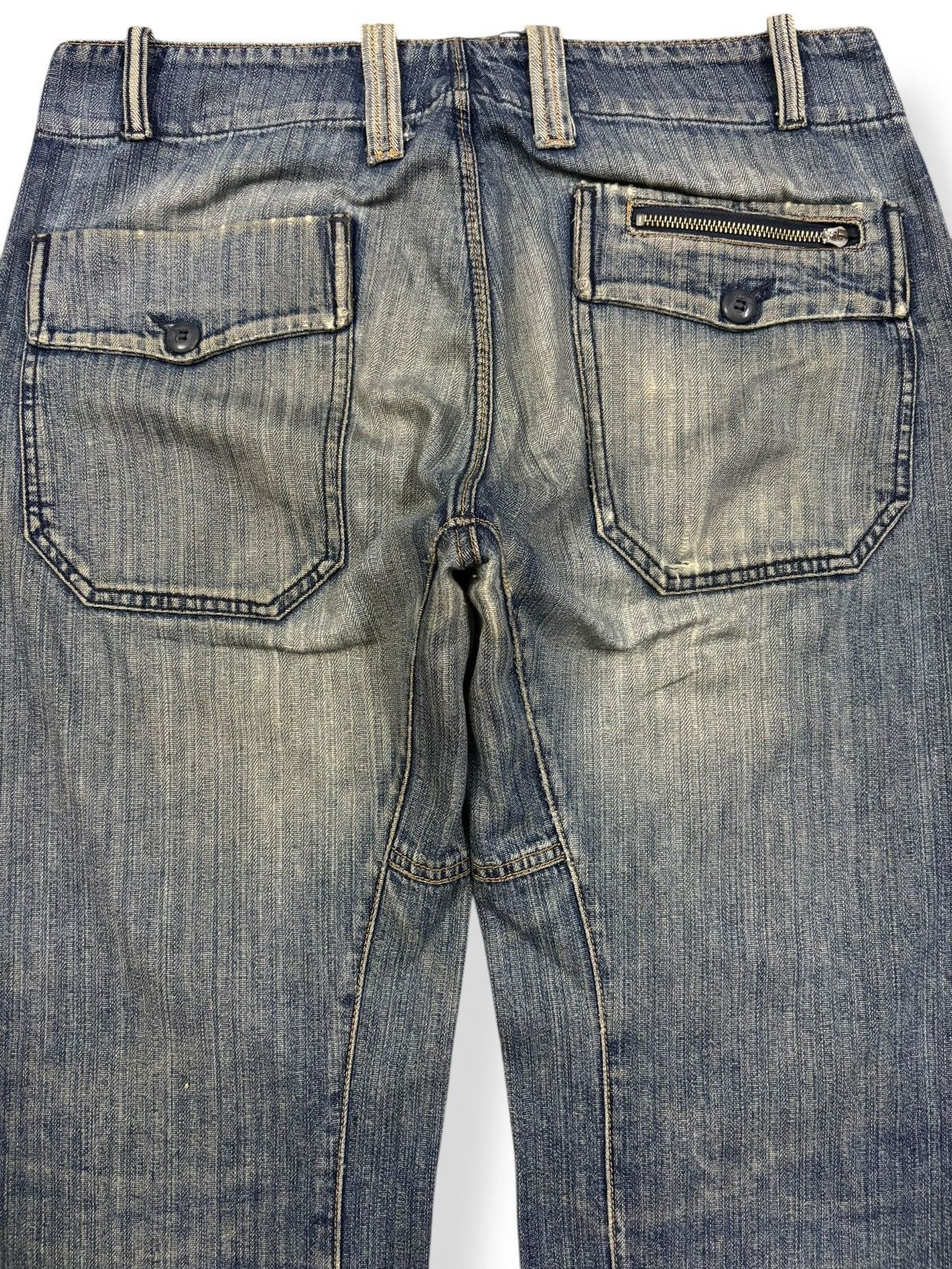 Diesel Vintage Diesel Industry Mud Wash Baggy Distressed Jeans Size US 32 / EU 48 - 11 Thumbnail