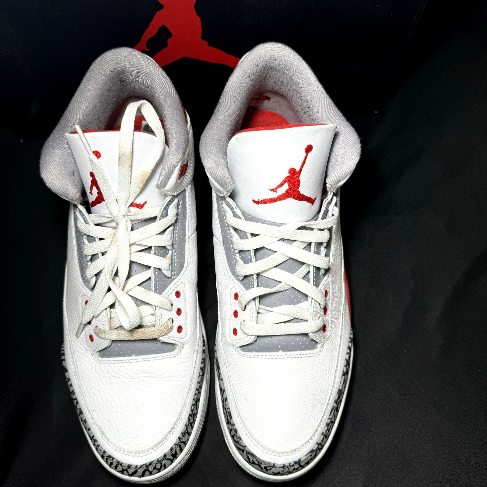 Jordan Brand × Nike Size 13 - Nike Air Jordan 3 Retro Fire Red 2022 Men's Shoes Size US 13 / EU 46 - 4 Thumbnail