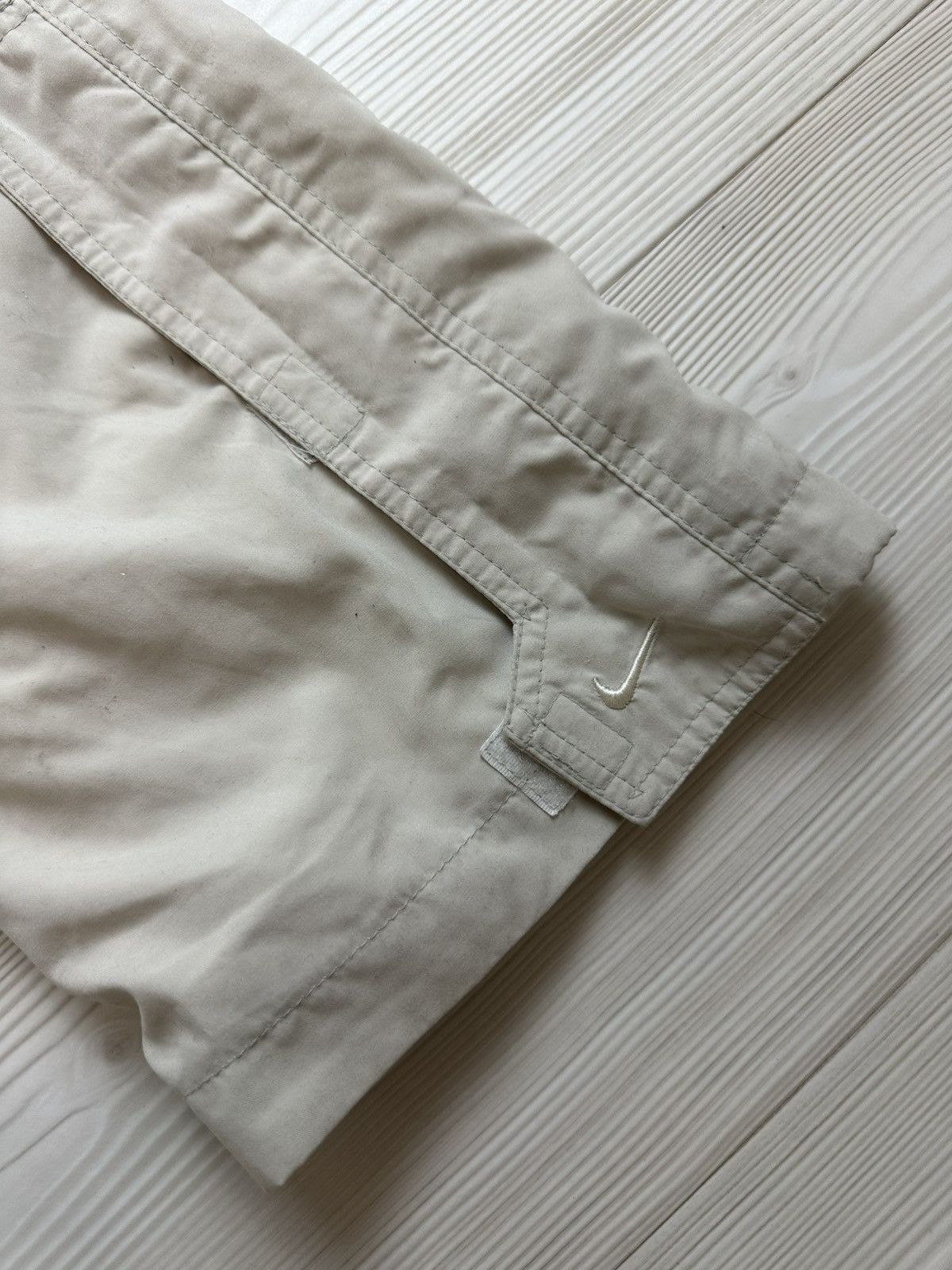 Nike Vintage BNWT xl beige pants Size 32" / US 10 / IT 46 - 8 Thumbnail