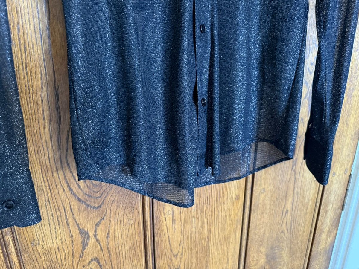 Celine $1.2k Celine Loose Carnaby shirt in lurex mesh Hedi 38 M Size US M / EU 48-50 / 2 - 11 Thumbnail