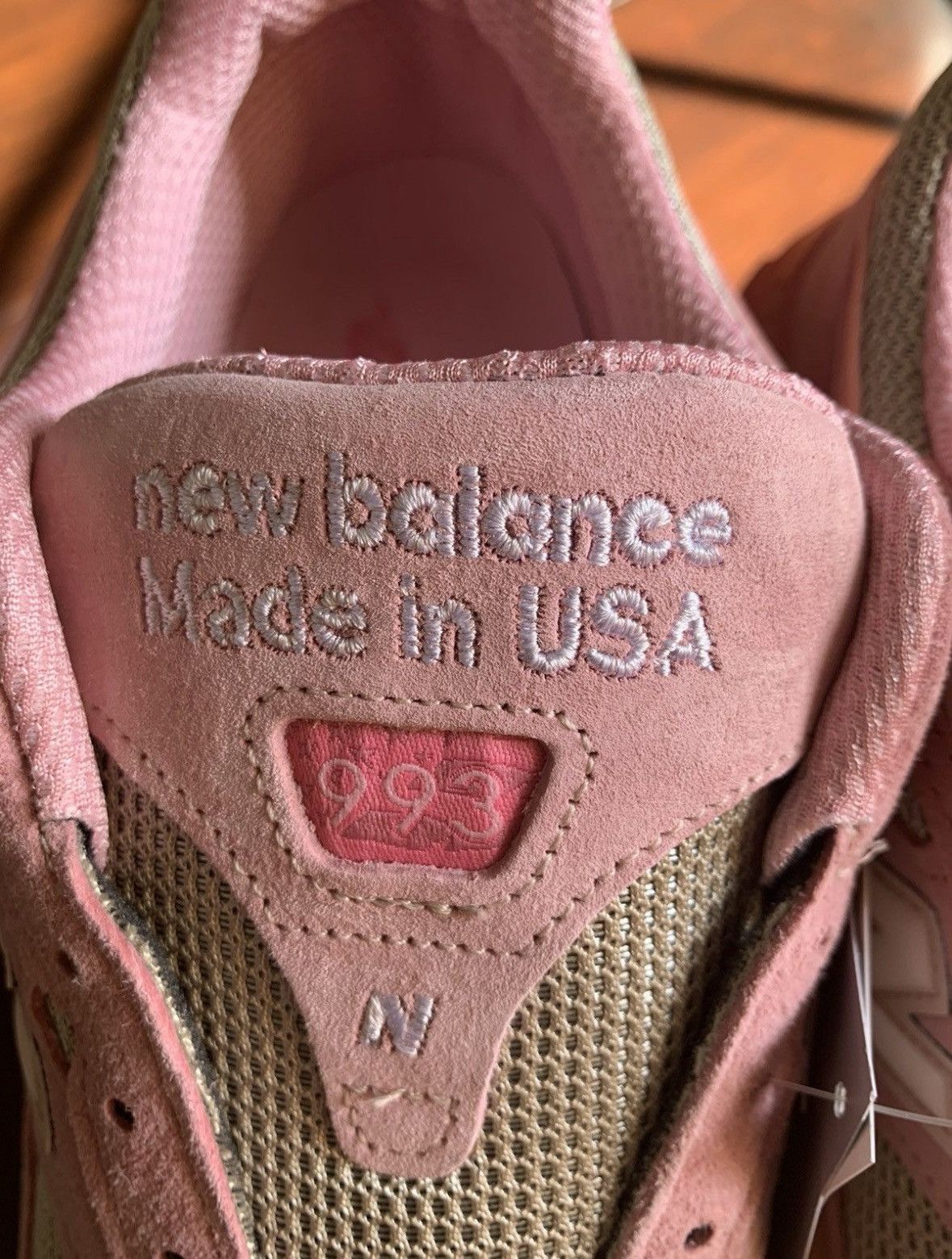 Joe Freshgoods × New Balance New Balance 993 Joe FreshGoods Performance Art Powder Pink Size US 9.5 / EU 42-43 - 8 Thumbnail
