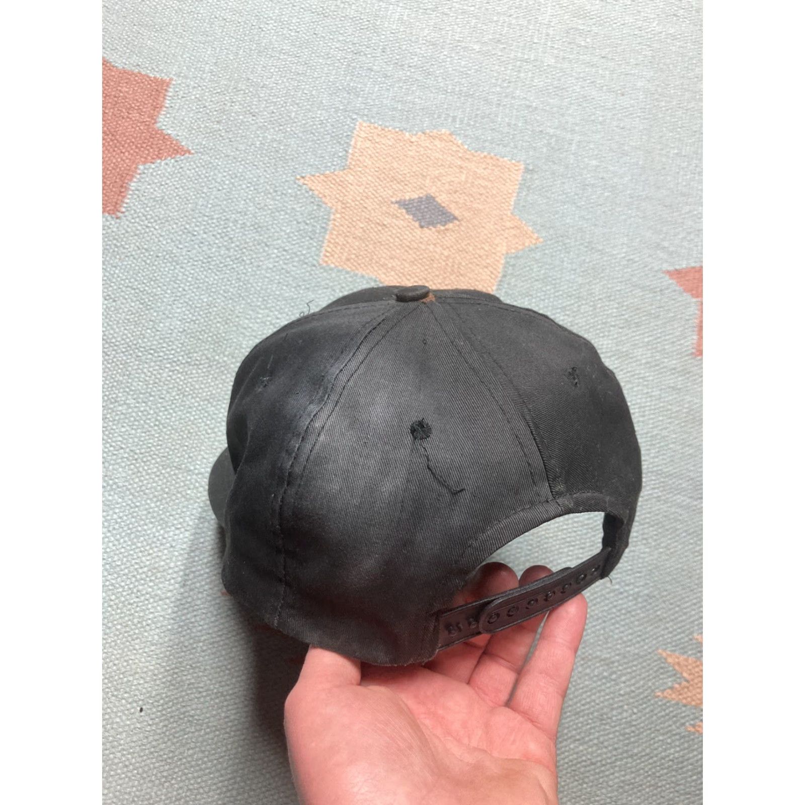 Vintage VINTAGE 90s SnapBack hat cap ohio buckeyes vs Notre dame rose bowl 1996 black Size ONE SIZE - 5 Thumbnail