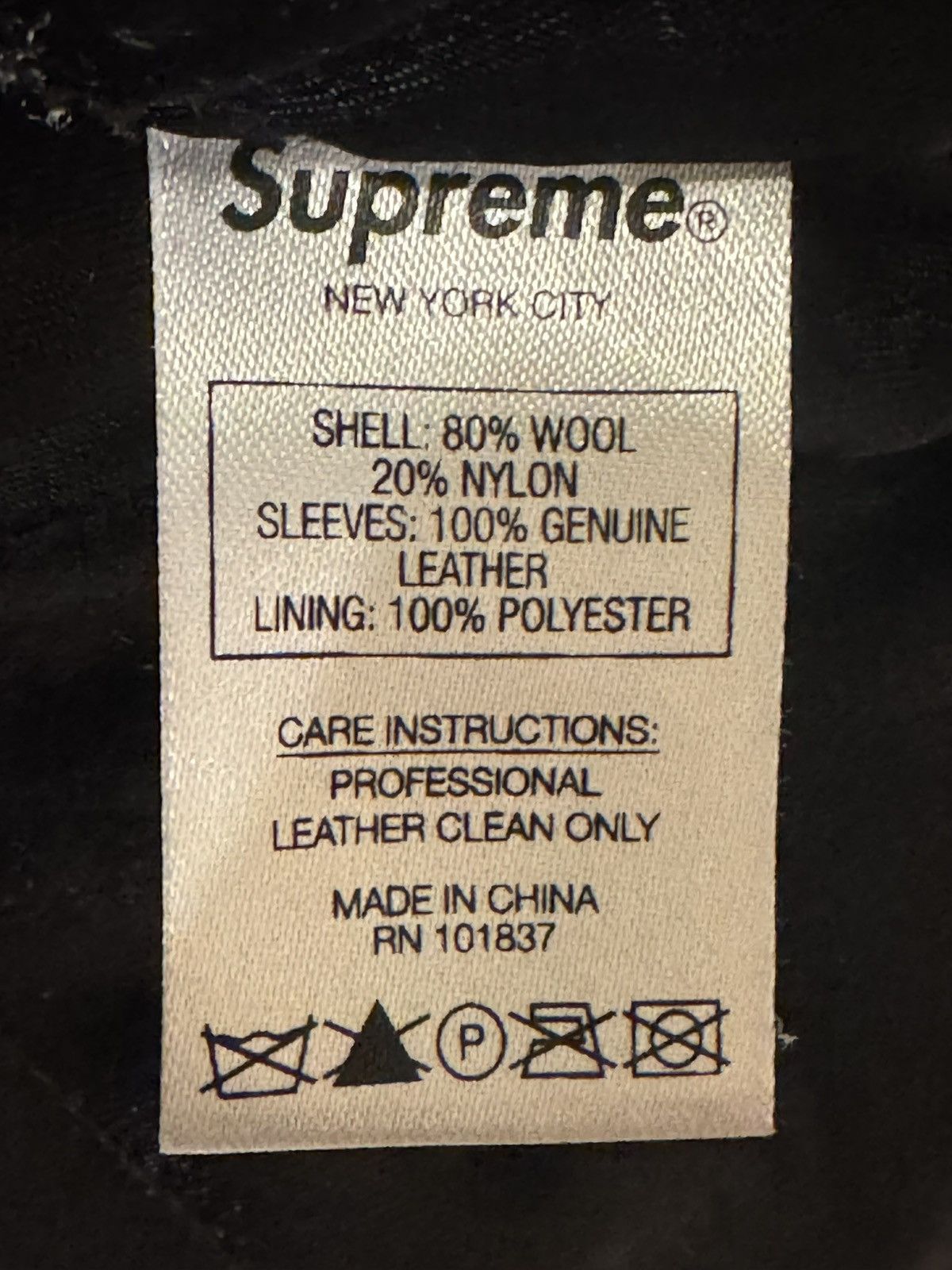 Supreme Supreme FW 18 Chito Varsity Jacket Size US L / EU 52-54 / 3 - 8 Thumbnail