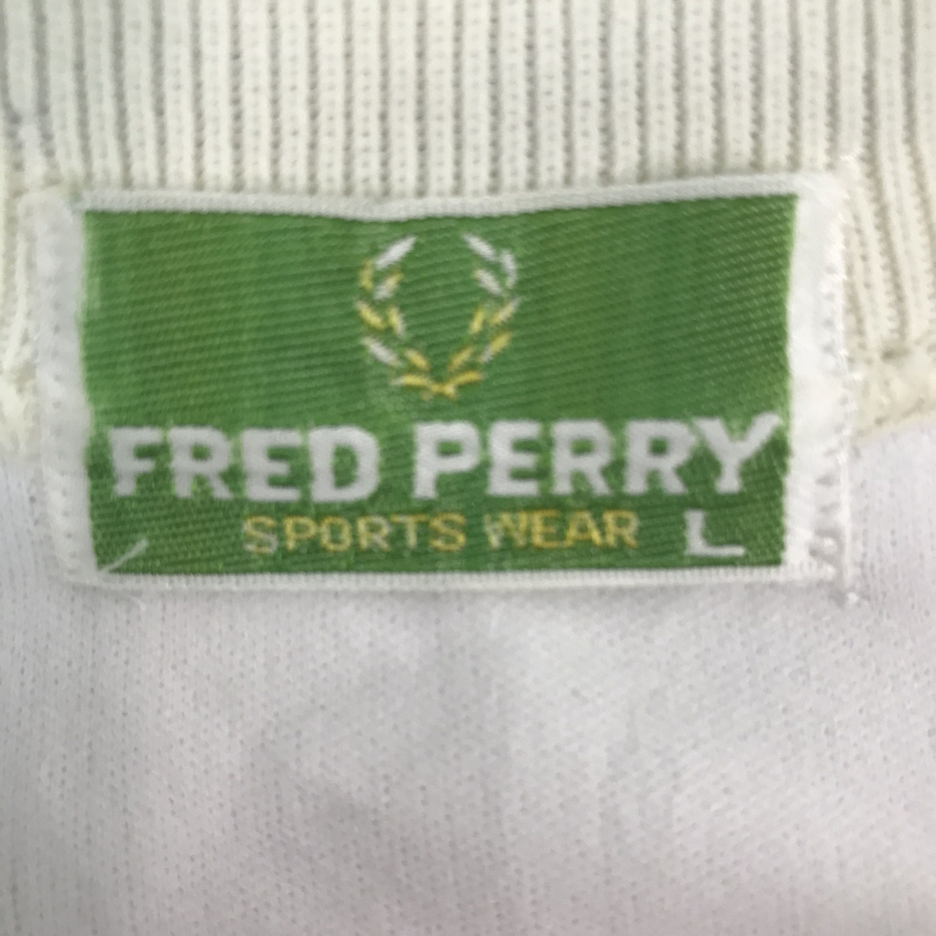 Fred Perry × Vintage Vintage 90s Fred Perry sweater zipper Jacket Size US L / EU 52-54 / 3 - 9 Thumbnail