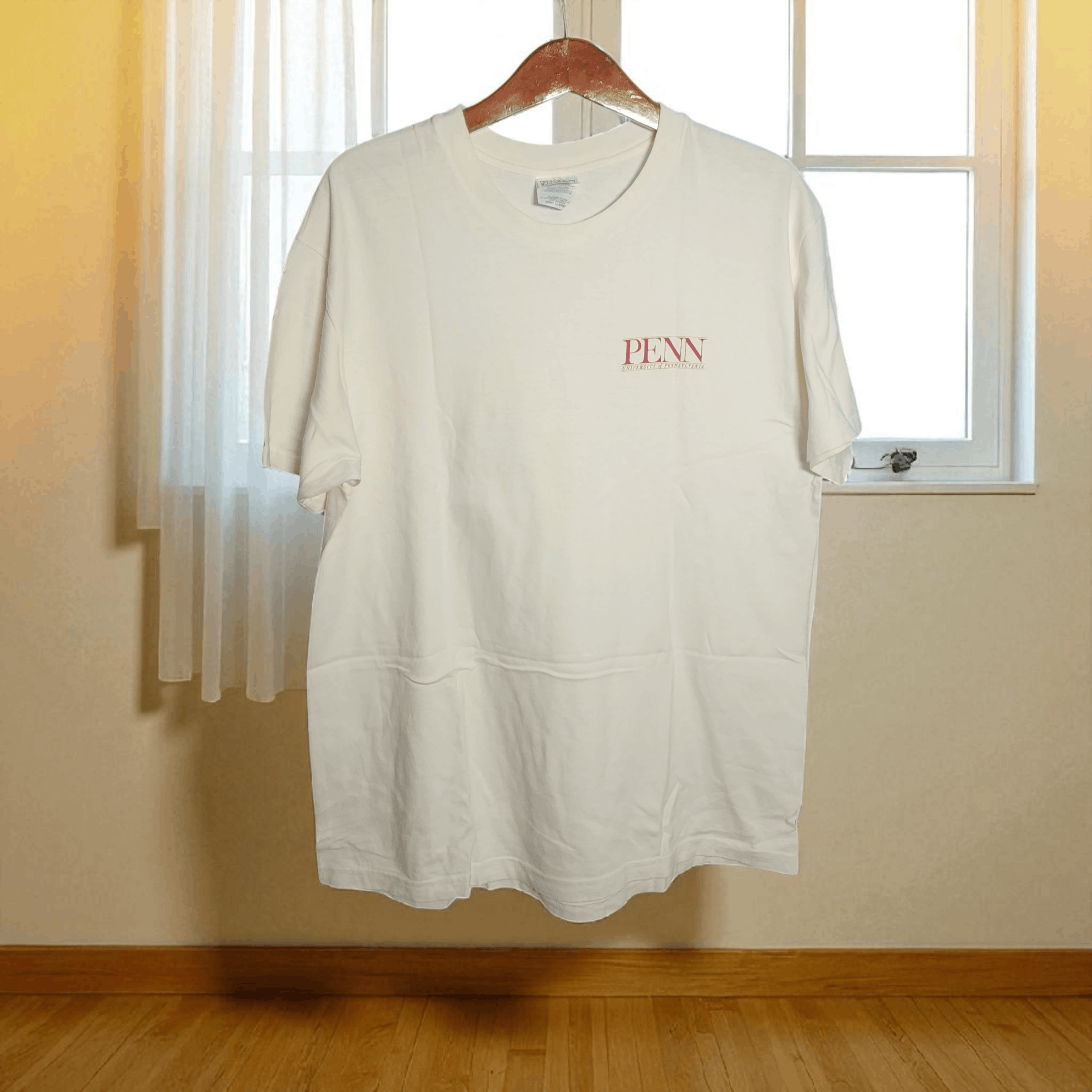 Vintage Rare Vintage 90s University of Pennsylvania Shirt PENN Tees Size US L / EU 52-54 / 3 - 2 Thumbnail