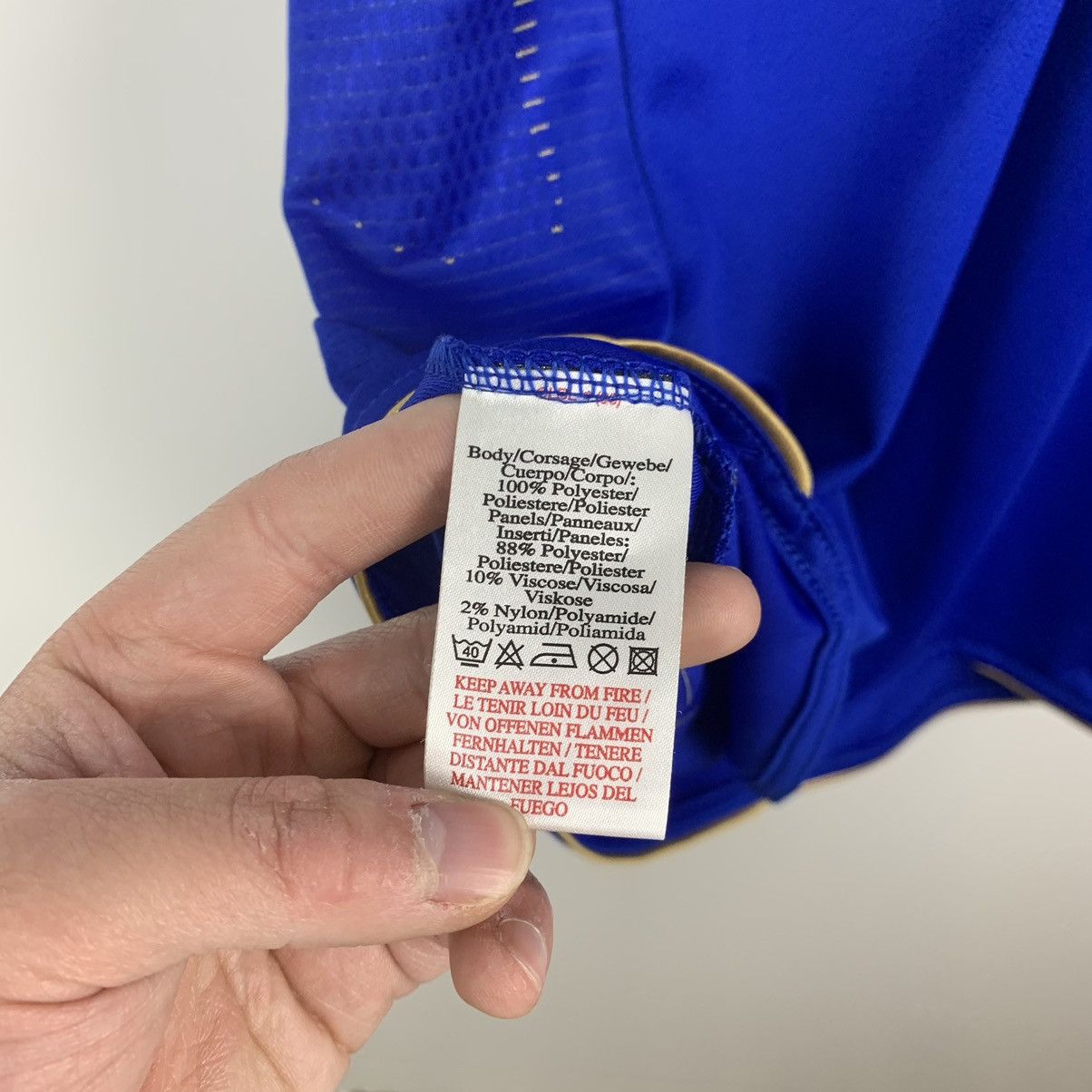 Umbro Umbro Chelsea FC Football Soccer Jersey Size L Blue Size US L / EU 52-54 / 3 - 6 Thumbnail