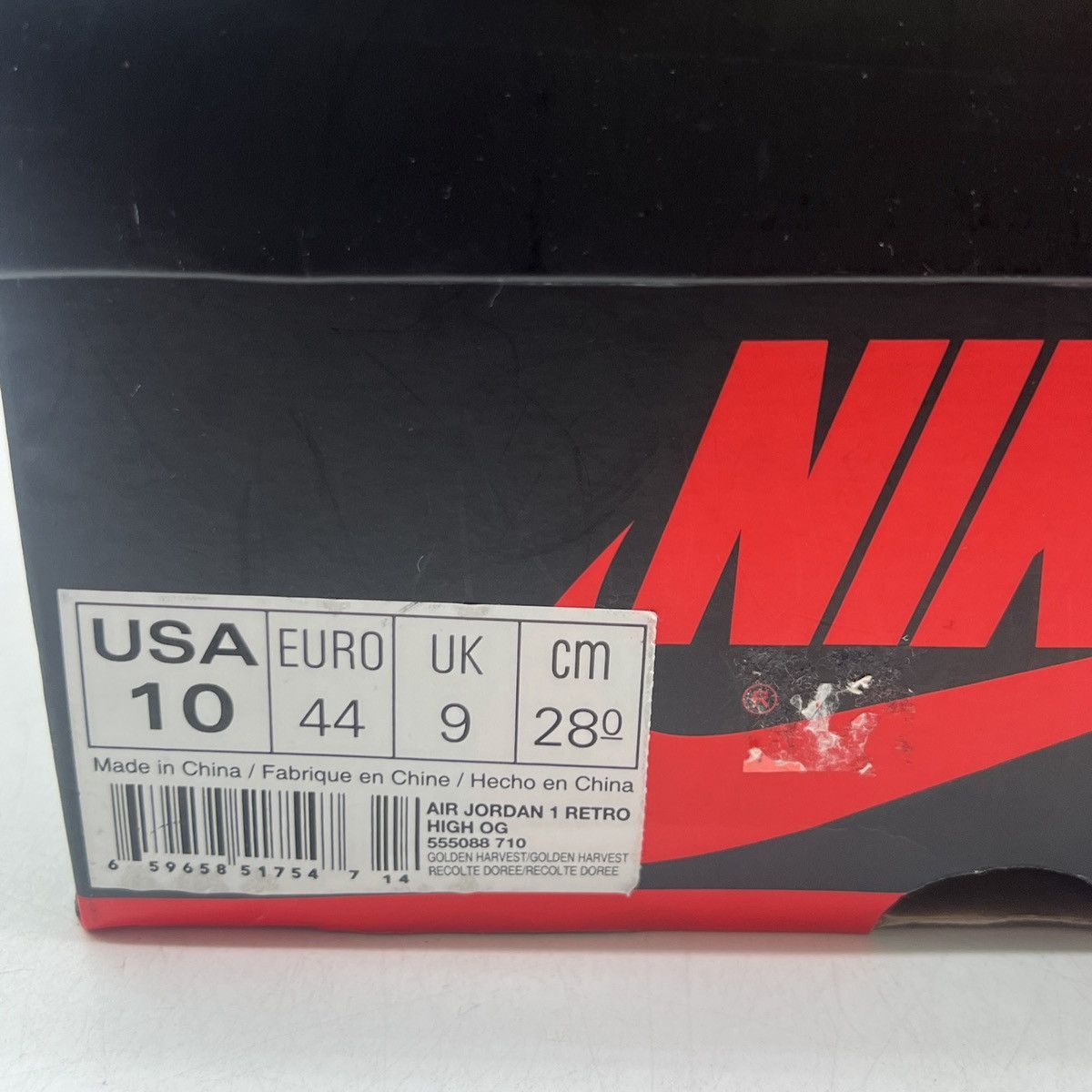 Nike Air Jordan 1 high wheat Size US 10 / EU 43 - 6 Thumbnail