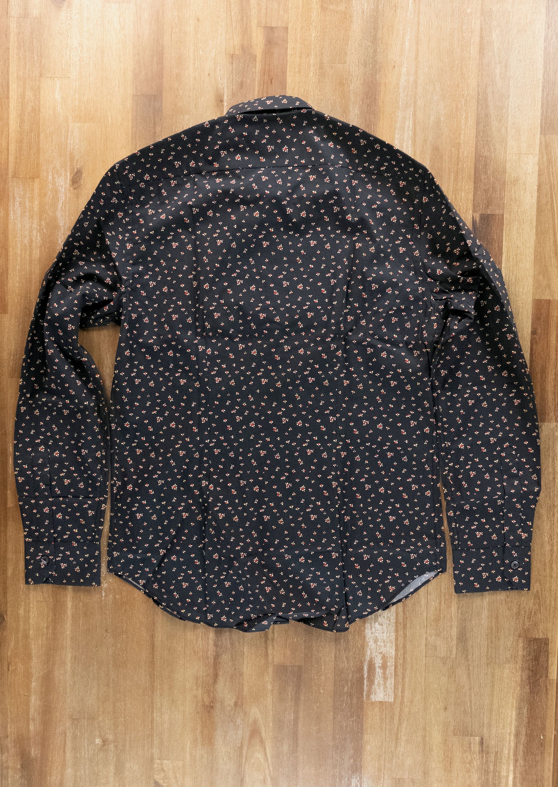 Paul Smith PAUL SMITH mainline black slim fit floral print shirt Medium Size US M / EU 48-50 / 2 - 8 Thumbnail