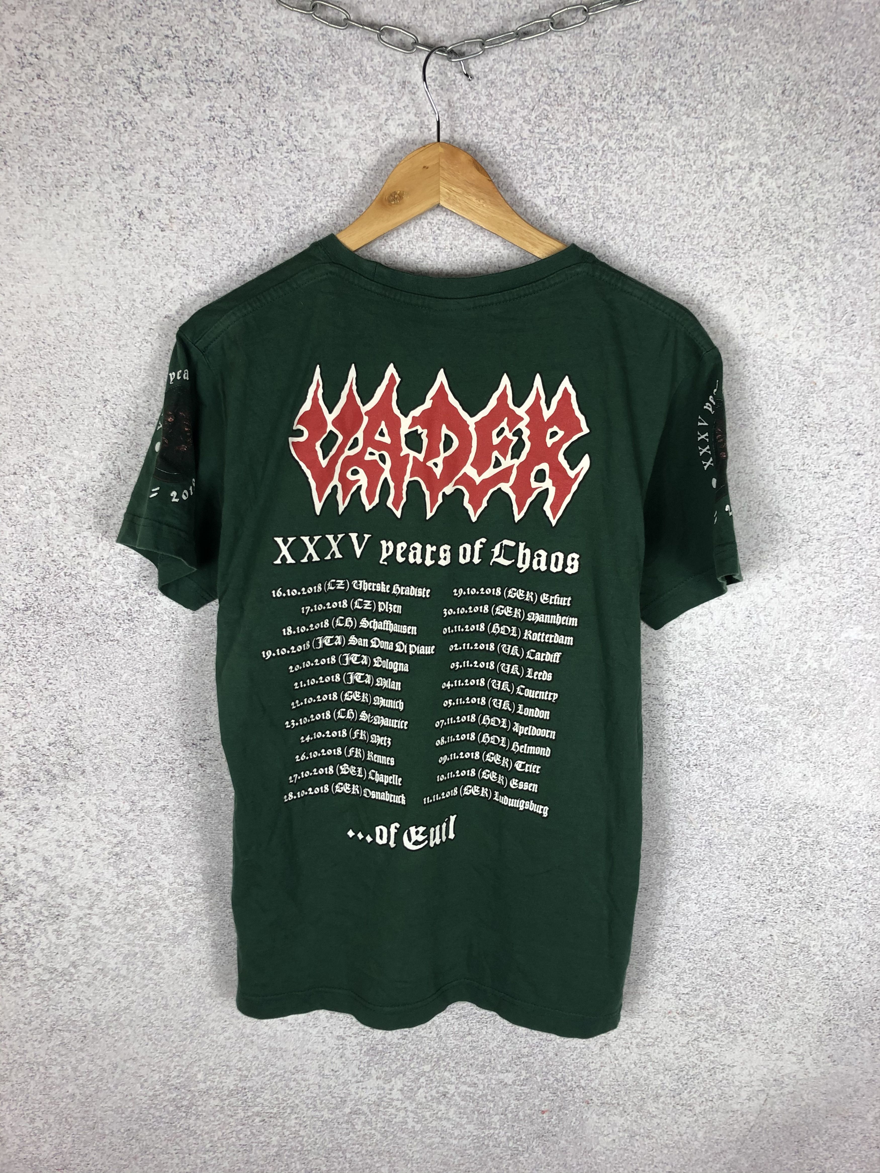 Band Tees Vader Death Metal Rock Band T-Shirt All Over Print Tee Size US M / EU 48-50 / 2 - 2 Thumbnail