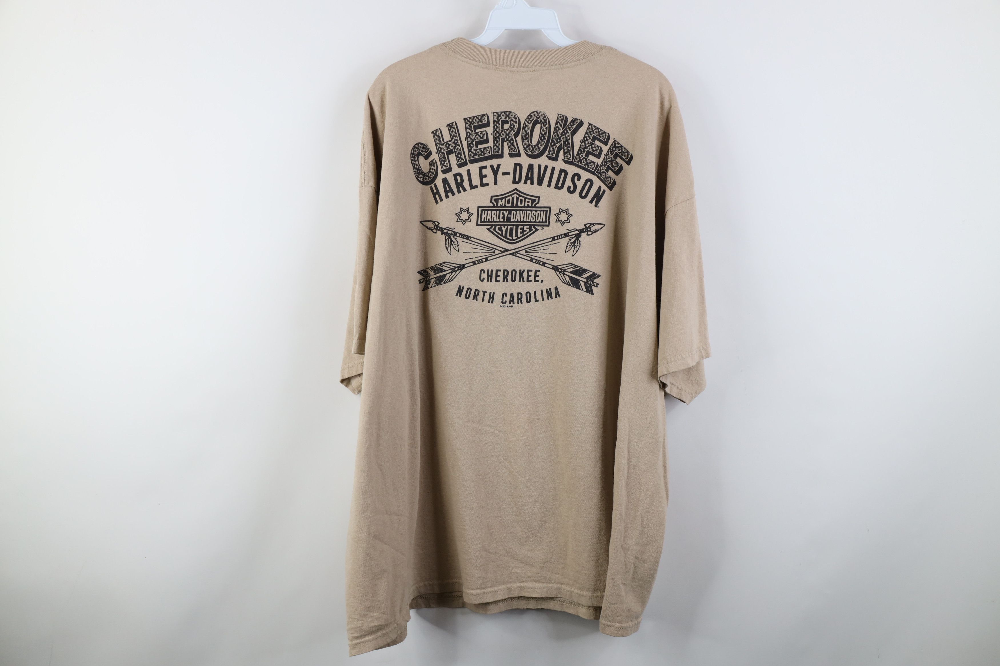 Harley Davidson Vintage Y2K Harley Davidson Motorcycles Cherokee T-Shirt Size US XXL / EU 58 / 5 - 11 Thumbnail