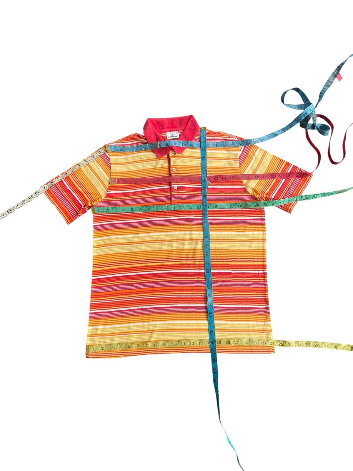 Lacoste Vintage Lacoste Stripes Size US M / EU 48-50 / 2 - 7 Thumbnail