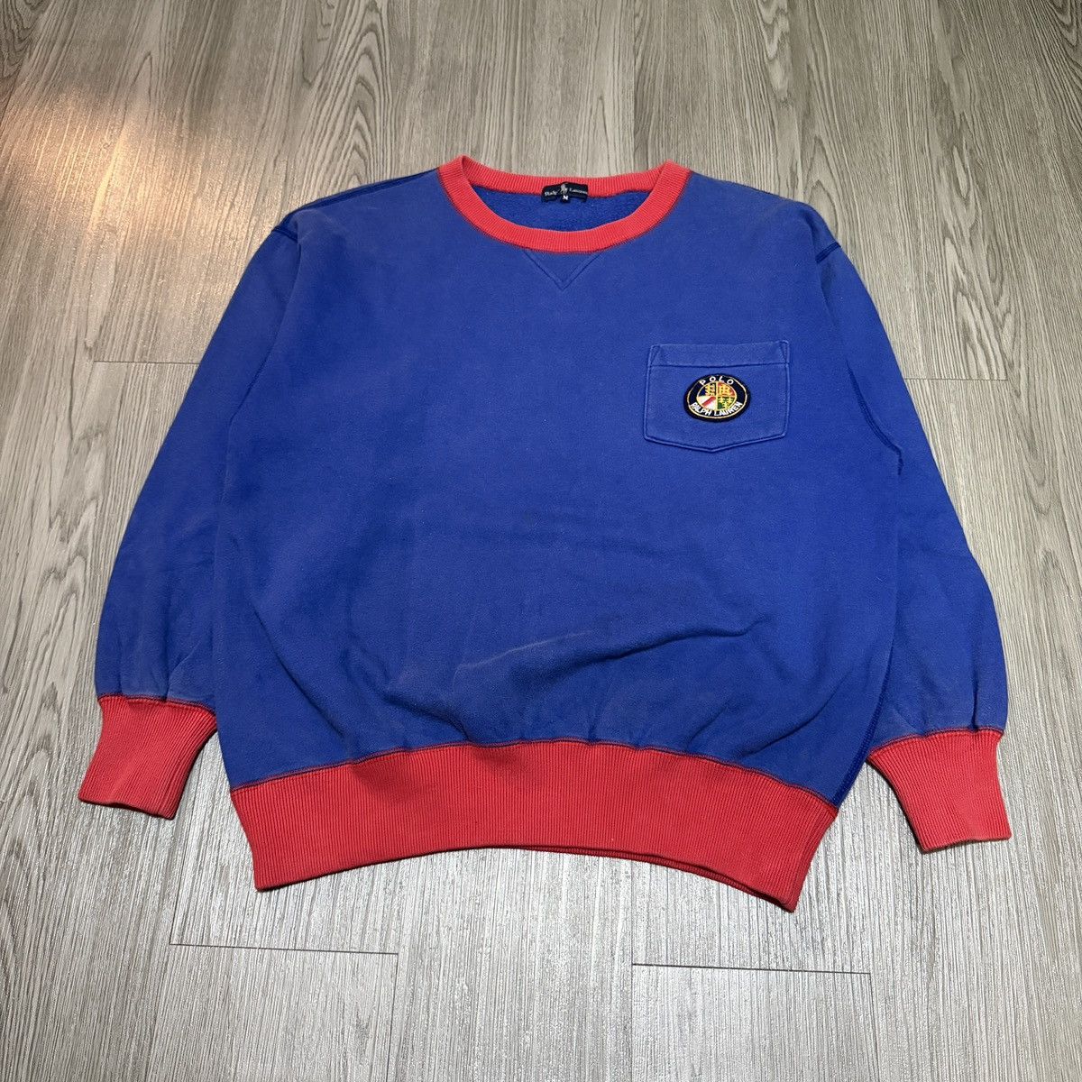 Polo Ralph Lauren Polo Ralph Lauren Cookie Blue Sweatshirt Size US M / EU 48-50 / 2 - 1 Thumbnail