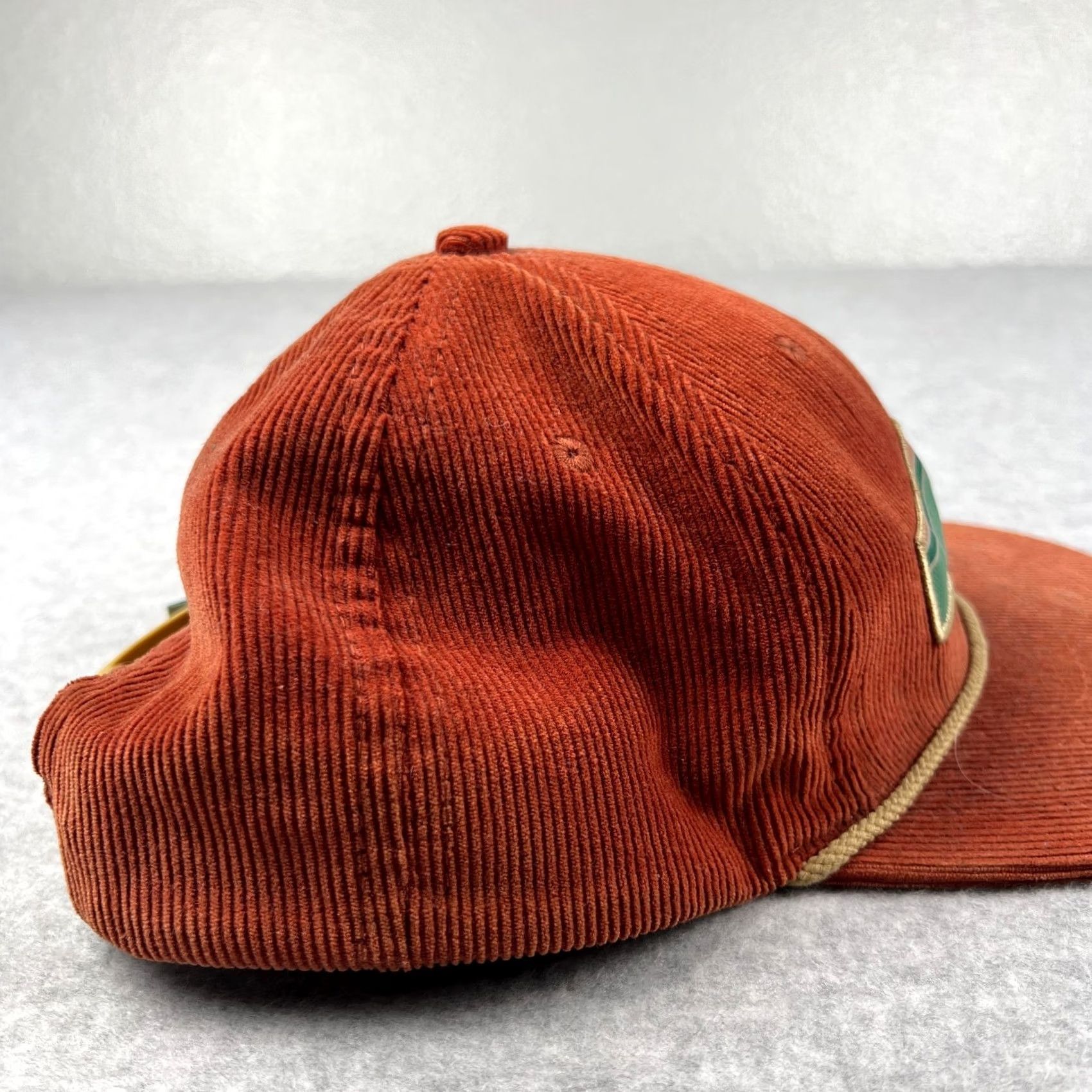 Roper Sendero Corduroy Hat Adult Rope Snapback Adjustable Orange Size ONE SIZE - 6 Thumbnail