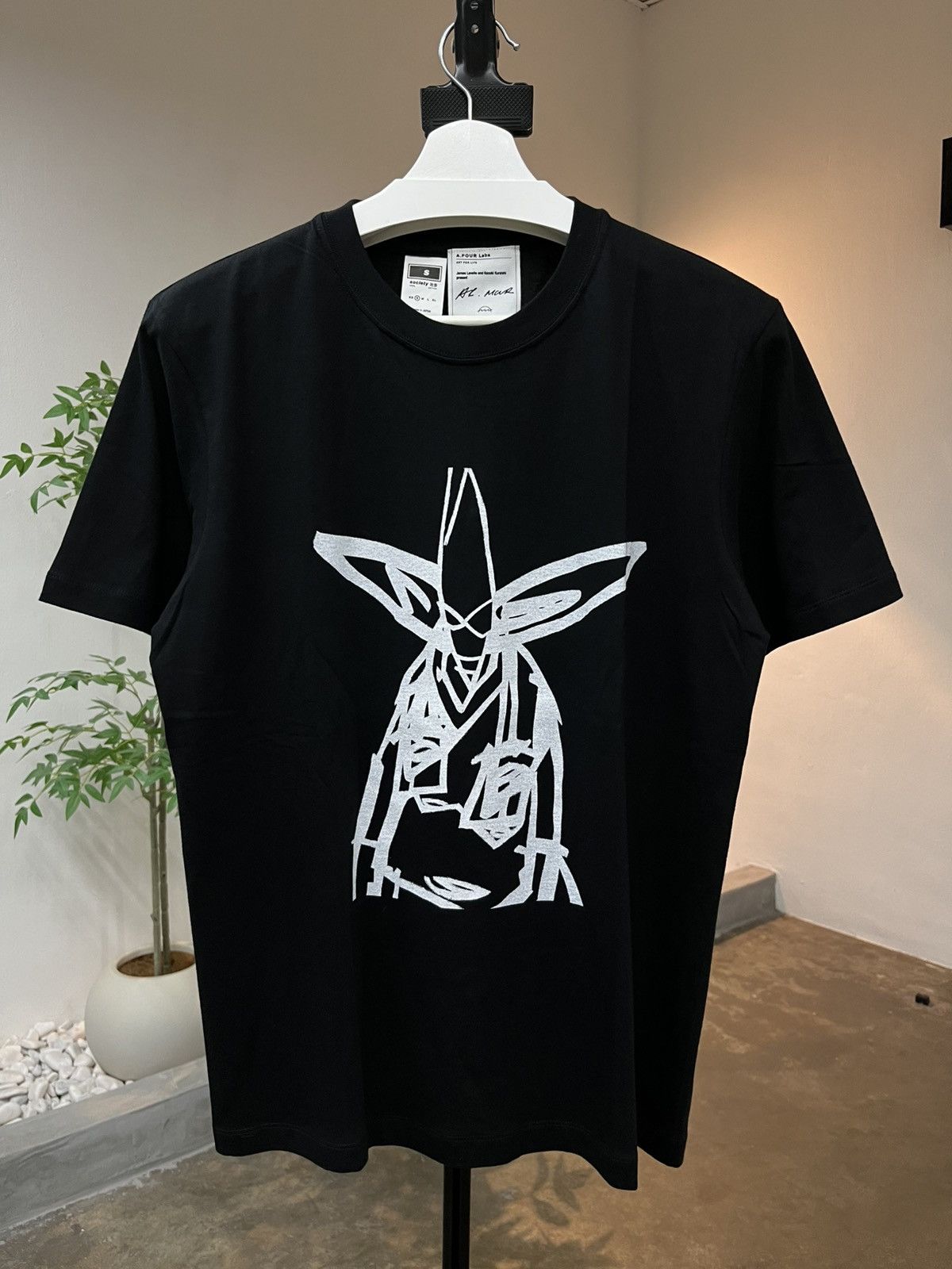 Other A FOUR LABS POINT MAN UNKLE TEE BLACK Size US S / EU 44-46 / 1 - 1 Thumbnail