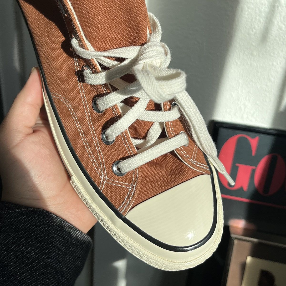 Converse Converse Chuck Taylor 70 Vintage Canvas High Tawny Owl Sz 9 Size US 9 / EU 42 - 4 Thumbnail