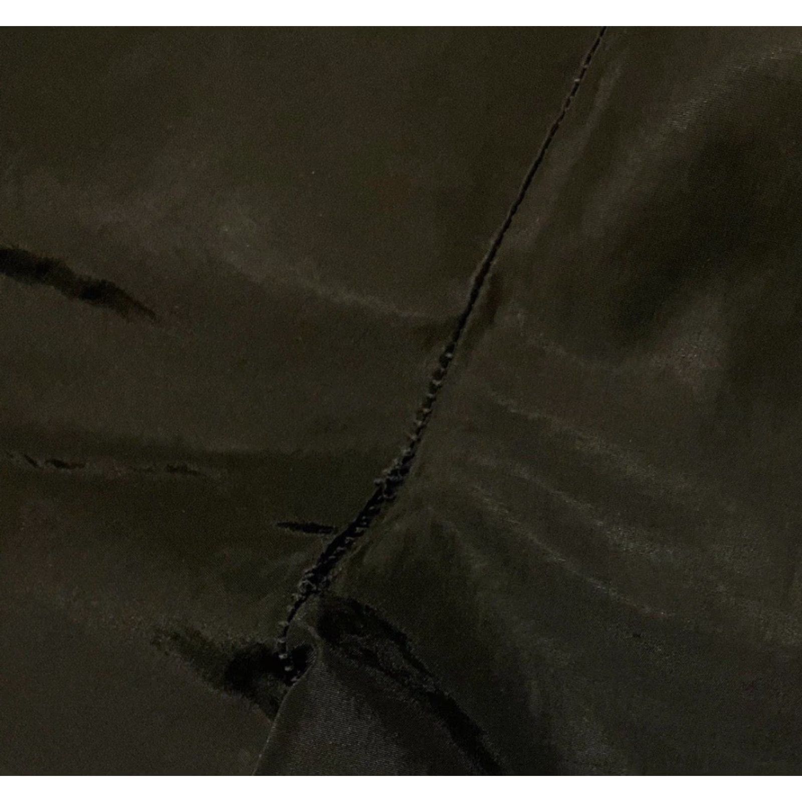 Nike VINTAGE Nike Swoosh Track Pants M Black 80s 90s Hip Hop Athletic Activewear Mens Pants with Pockets Size US 31 - 6 Thumbnail