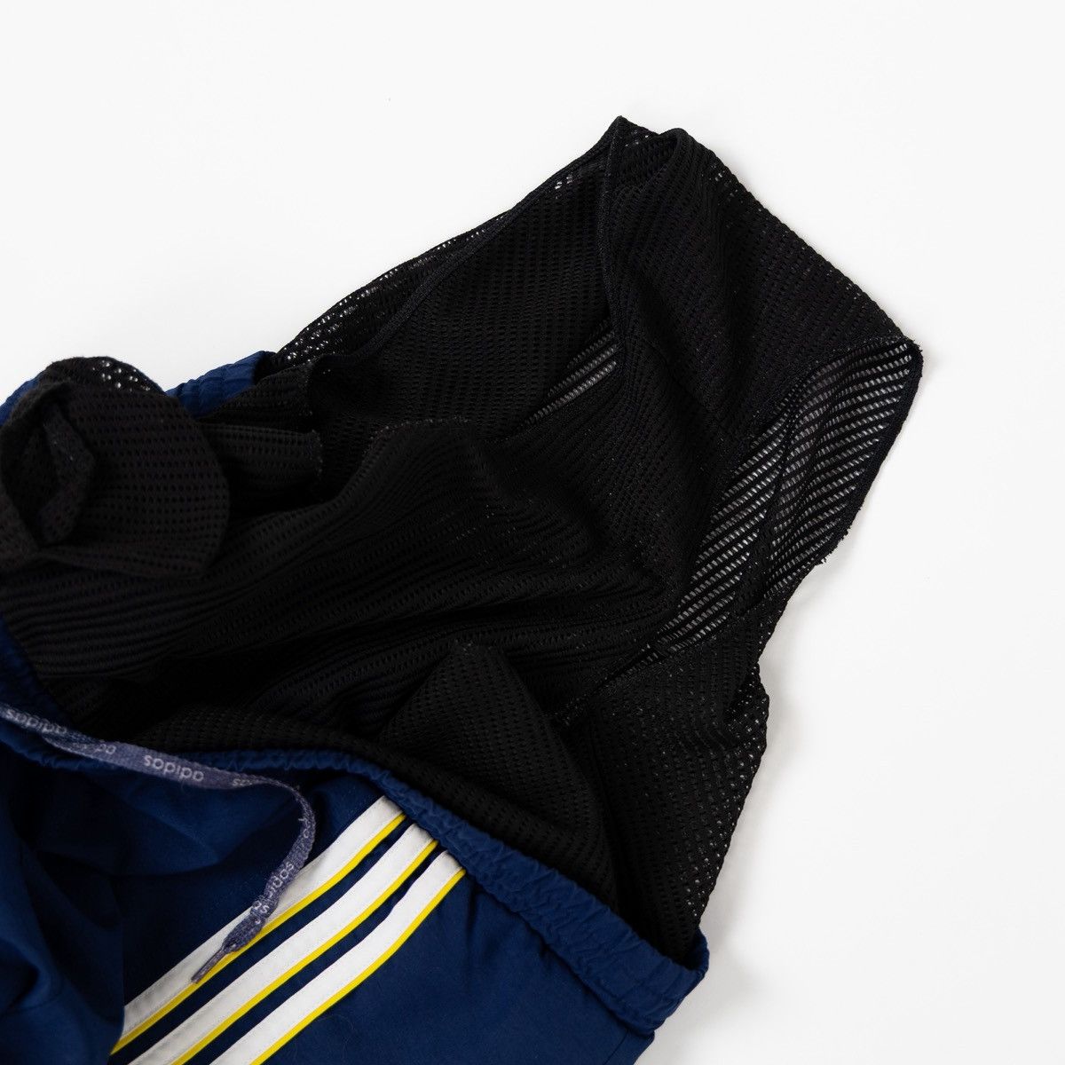 Adidas Adidas Vintage Men Blue Swim Shorts Mesh Lined Three Stripes Size US 38 / EU 54 - 4 Thumbnail