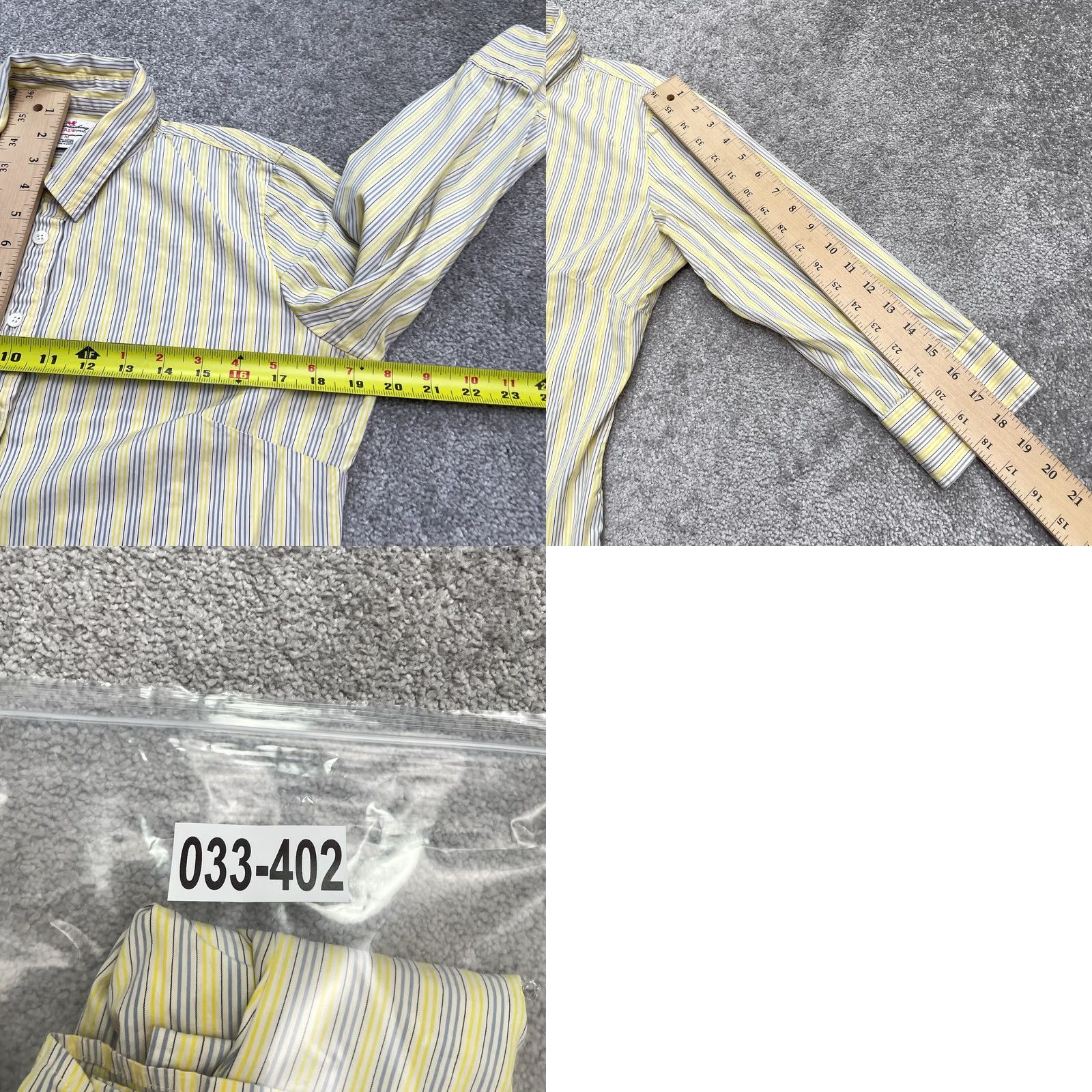 J.Crew J.Crew Haberdashery Shirt Womens Medium Multi Striped Button Down Stretch Casual Size M / US 6-8 / IT 42-44 - 8 Thumbnail