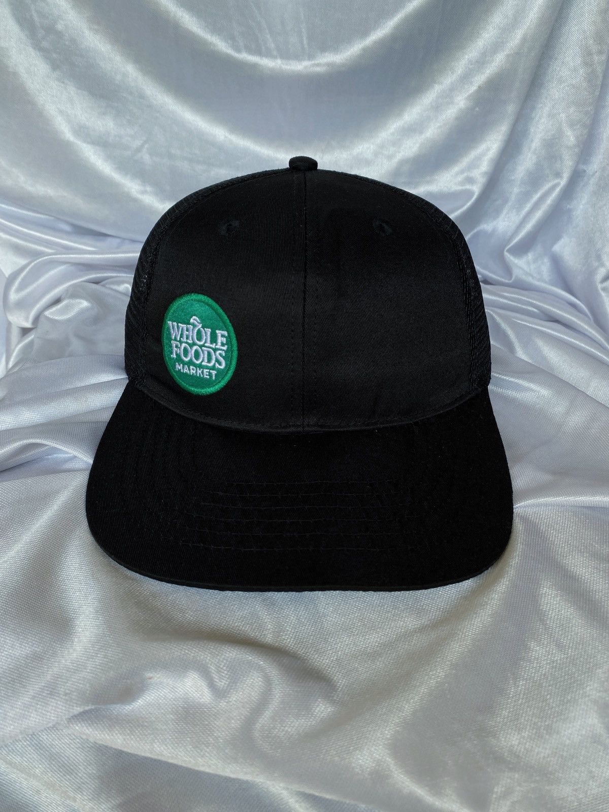 Other Whole Foods Market Hat Ball Cap ONE SIZE Black Structured Size ONE SIZE - 2 Thumbnail