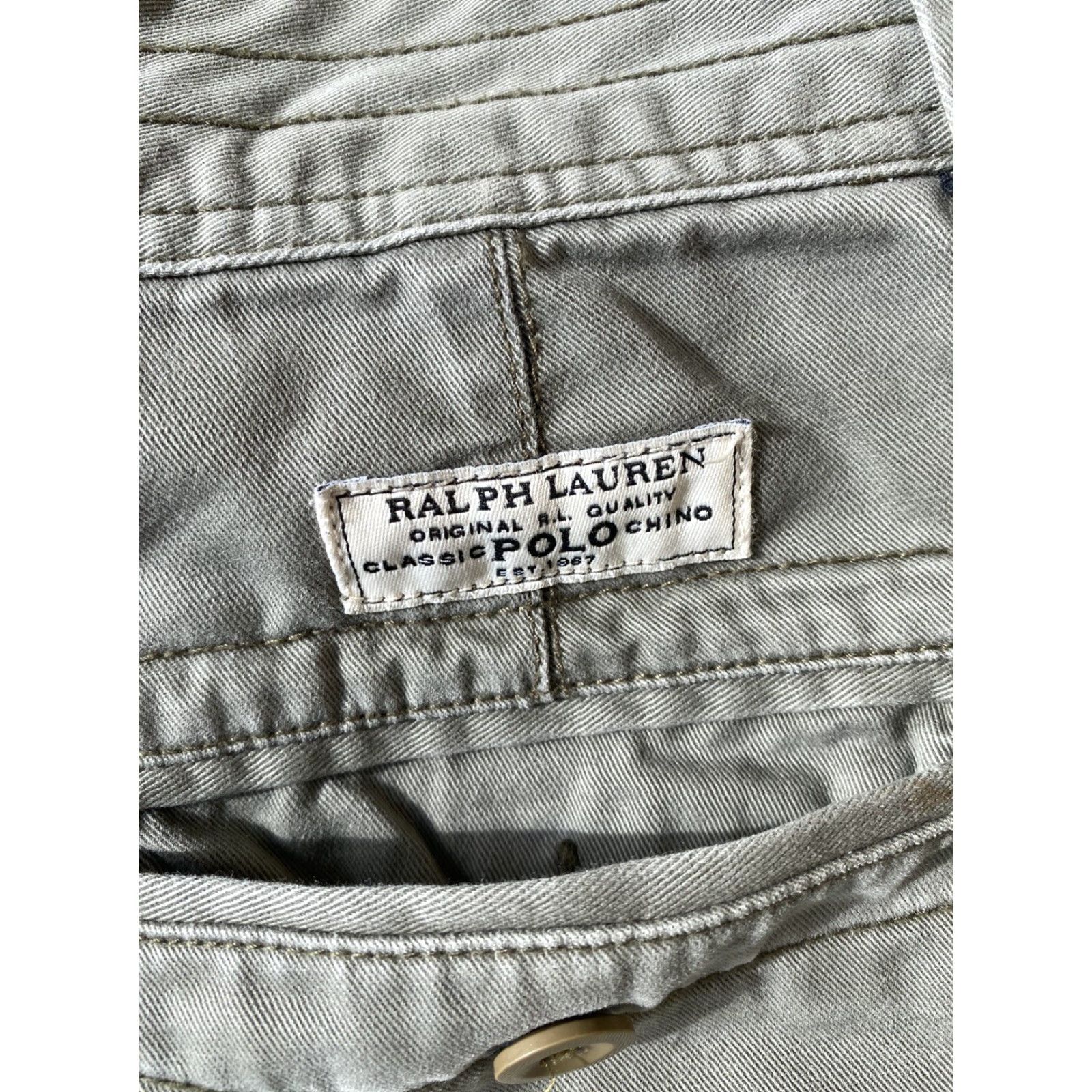 Polo Ralph Lauren Polo Ralph Lauren Cargo Shorts Military Gray 32 Size US XS / EU 42 / 0 - 6 Thumbnail