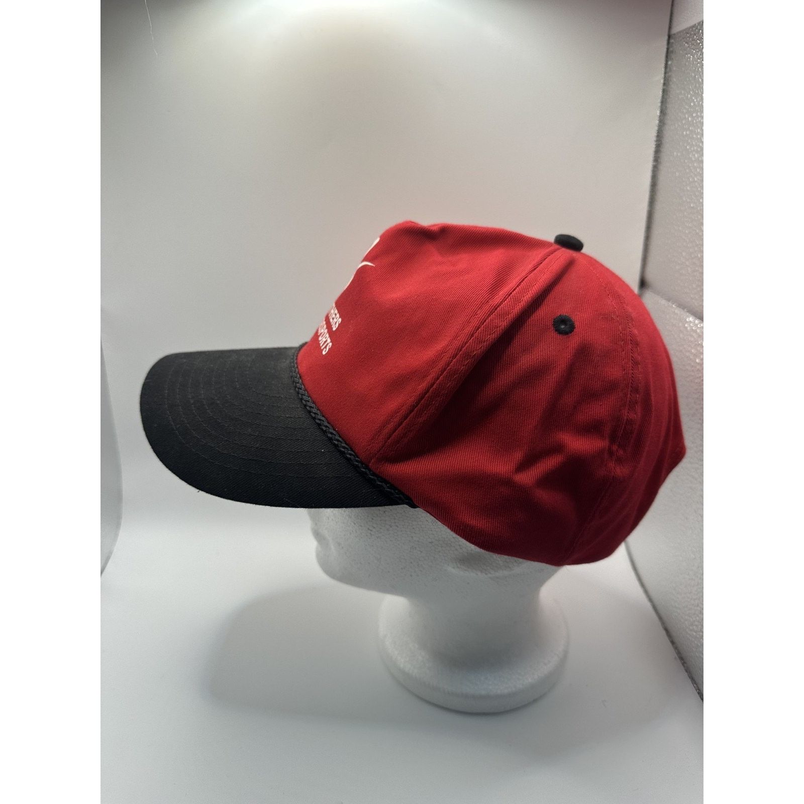 Other Vintage Brothers Powersports Rope Hat Red Black Size ONE SIZE - 3 Thumbnail