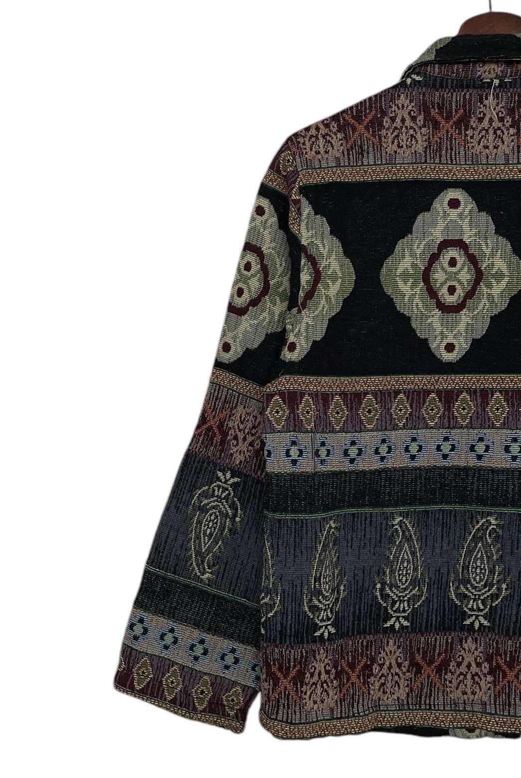 Japanese Brand × Vintage Vintage Japanese Brand Jane Ashley Navajo Fleece 2000s Size US M / EU 48-50 / 2 - 5 Thumbnail
