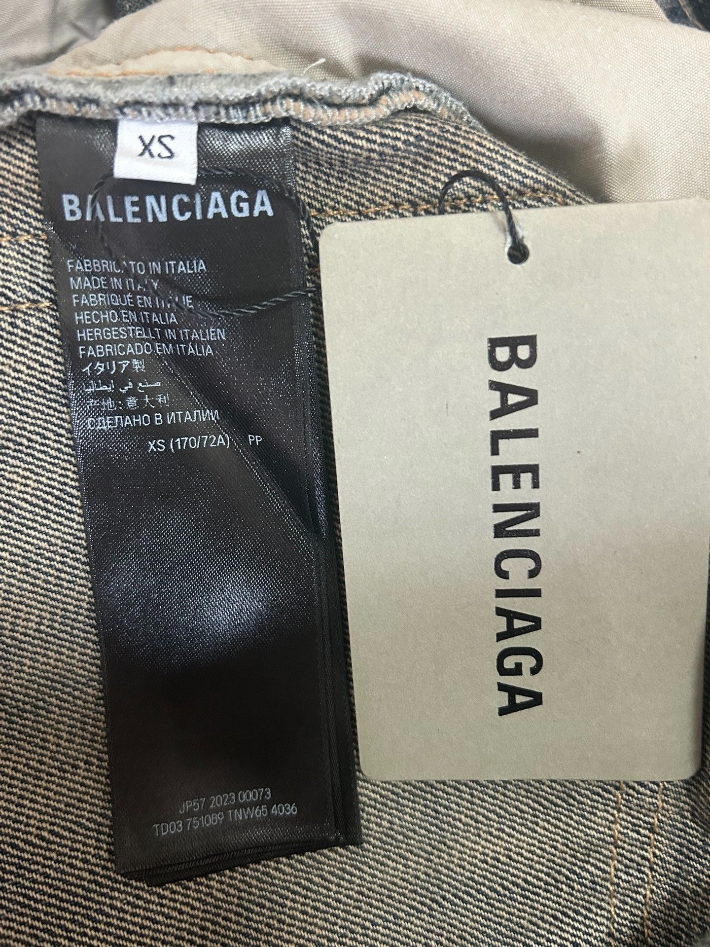 Balenciaga Balenciaga Boot cut Washed Flared logo Jeans 2501-Nextarrow Size US 26 / EU 42 - 4 Thumbnail