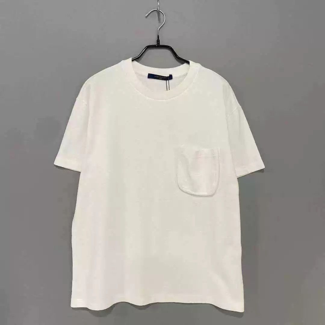 Louis Vuitton Louis Vuitton White Pocket Short Sleeve Top Size US S / EU 44-46 / 1 - 1 Thumbnail