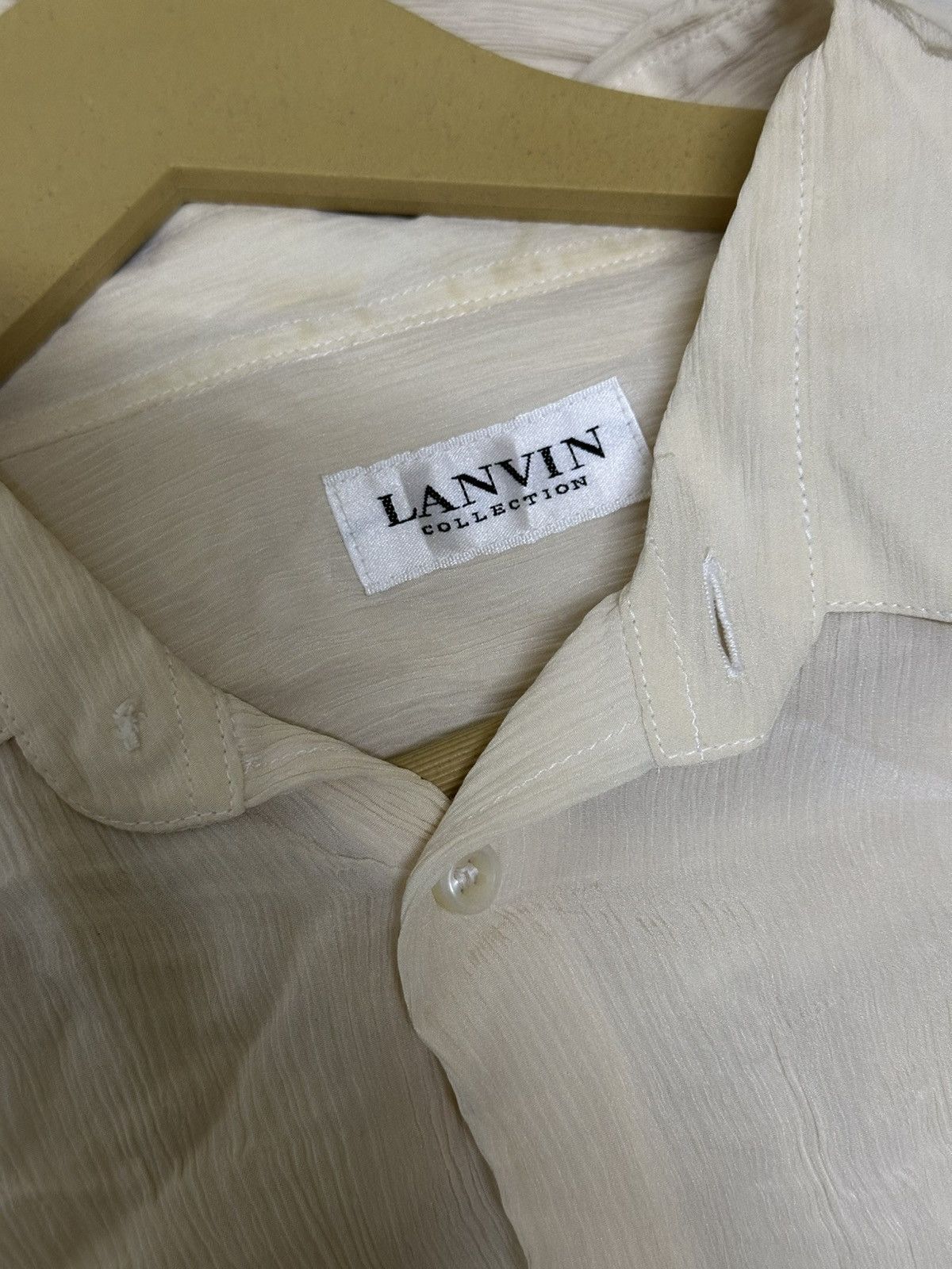 Lanvin Lanvin Collection Linen Long Sleeve. Size US M / EU 48-50 / 2 - 3 Thumbnail