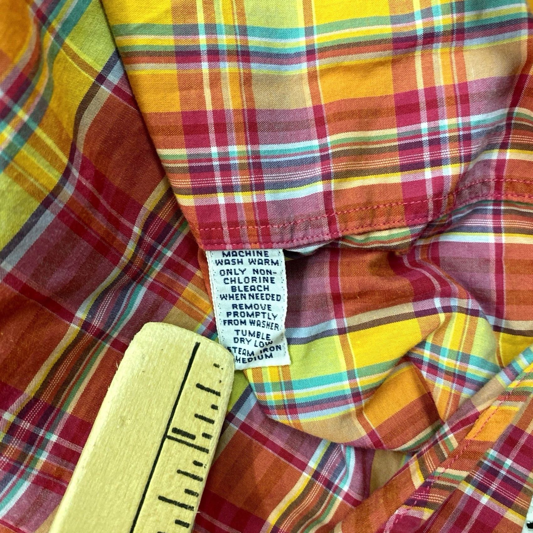 Polo Ralph Lauren VINTAGE Polo Ralph Lauren Short Sleeve Button Shirt Mens M Pink Plaid Preppy 90s Size US M / EU 48-50 / 2 - 4 Thumbnail