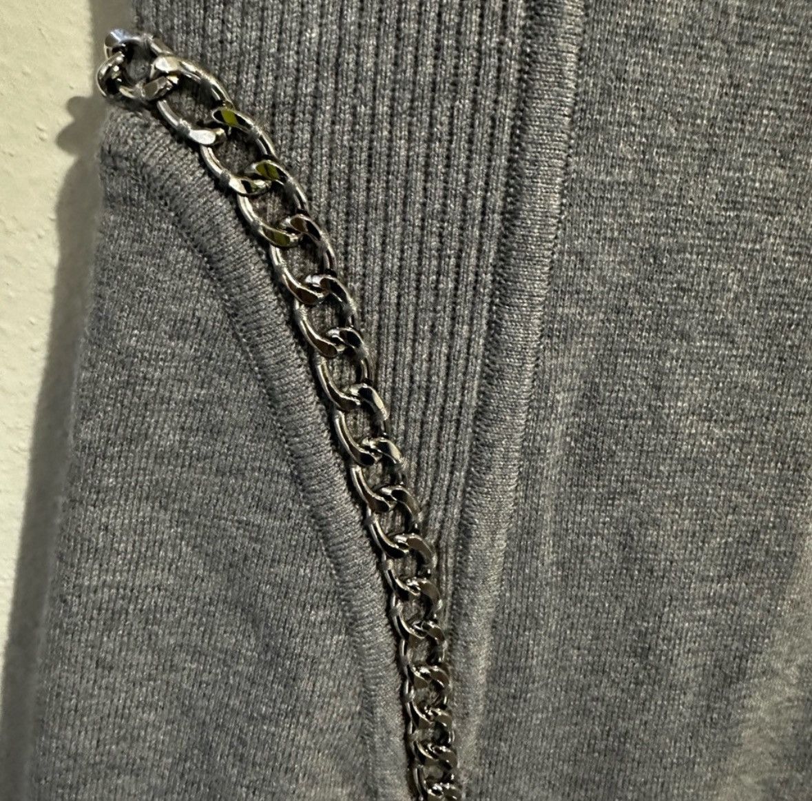MILLY Knit chain, body con dress Size S / US 4 / IT 40 - 5 Thumbnail