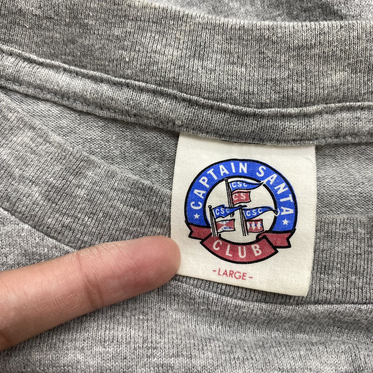 Vintage Vintage CAPTAIN SANTA CLUB 1985 Blue Tradition Print Grey Size US L / EU 52-54 / 3 - 5 Thumbnail