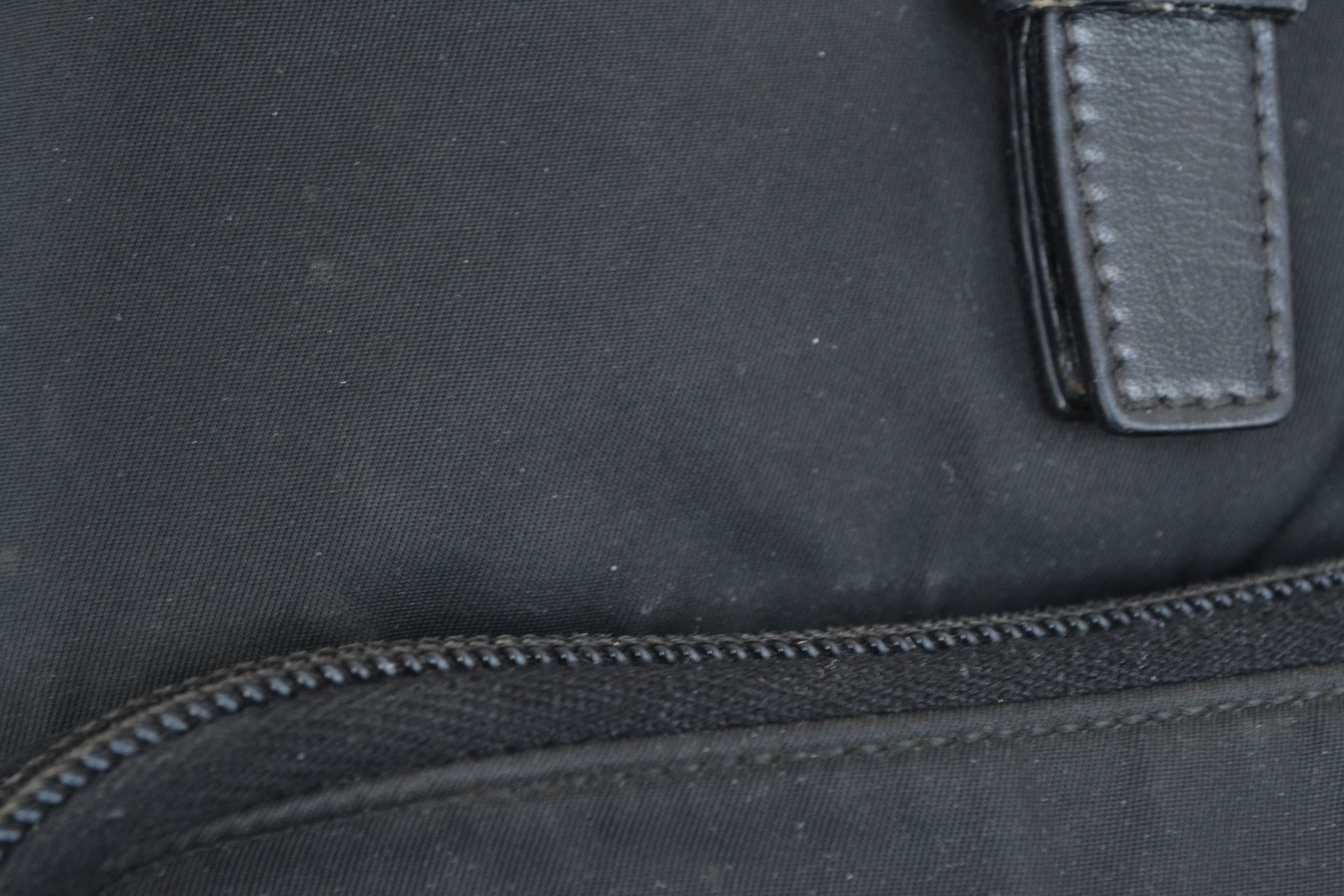 Prada PRADA Backpack Bag Sport Nylon Leather Black Pockets Size ONE SIZE - 10 Thumbnail