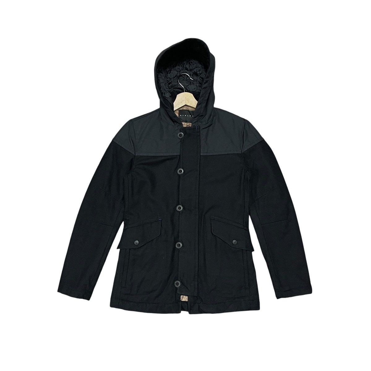 Sisley Sisley 2012 Archive Wool Hooded Parka Jacket - Made in Italy Size US S / EU 44-46 / 1 - 1 Thumbnail