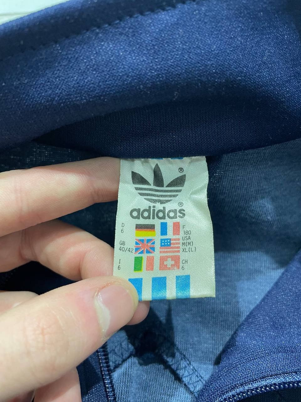 Adidas Vintage Adidas Track Jacket 90s Striped Size US M / EU 48-50 / 2 - 8 Thumbnail