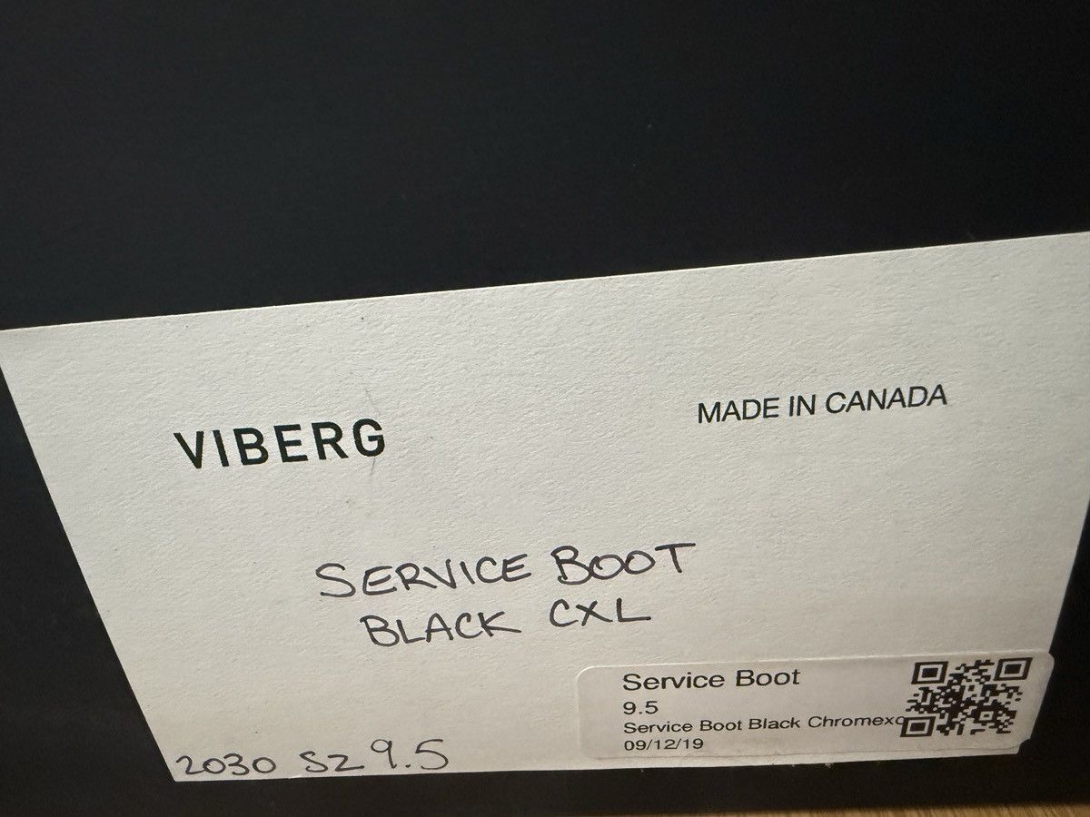 Viberg Viberg Service Boot Black CXL Size US 9.5 / EU 42-43 - 3 Thumbnail