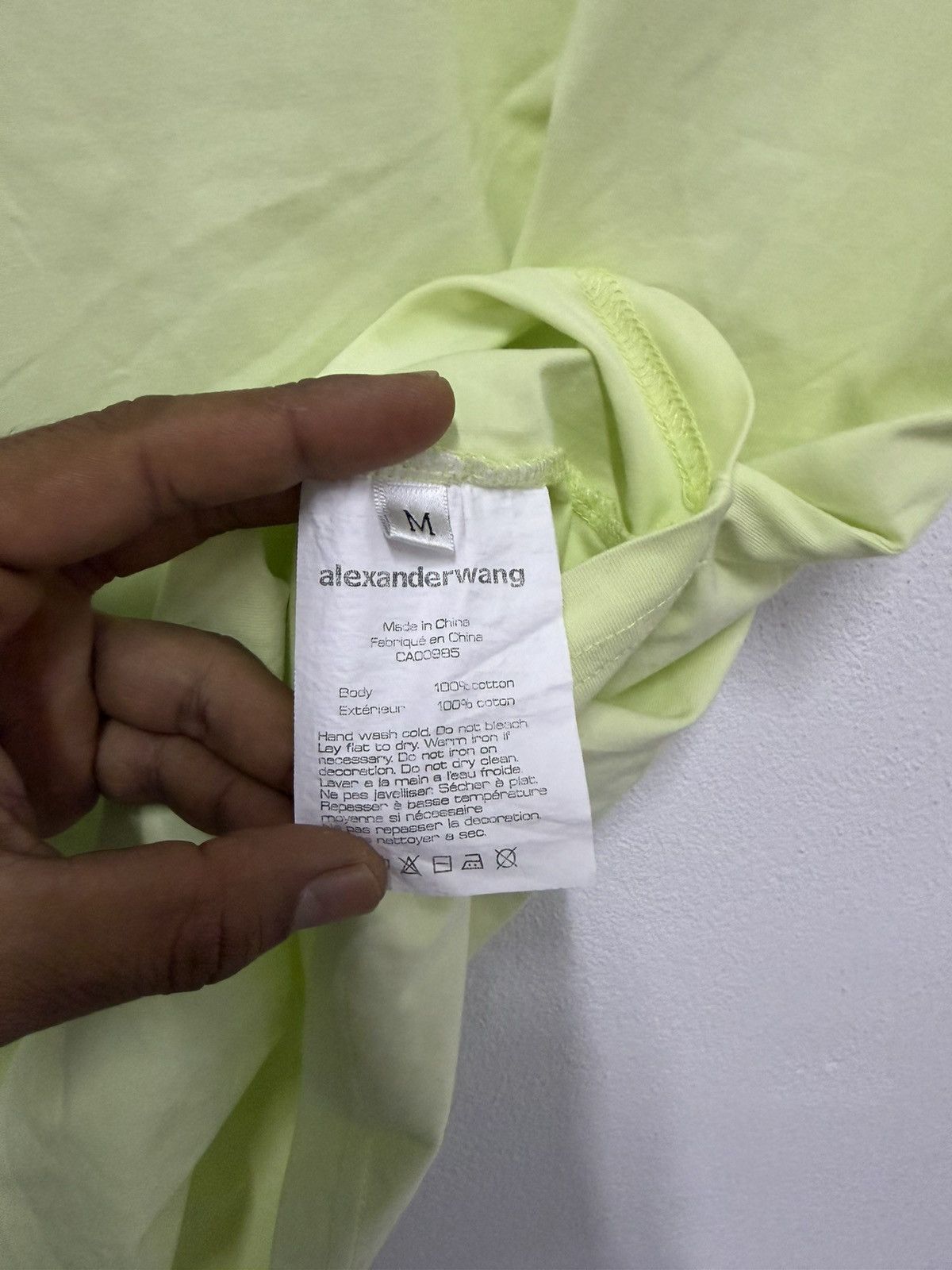 Alexander Wang Alexanderwang t-shirt Size US S / EU 44-46 / 1 - 5 Thumbnail